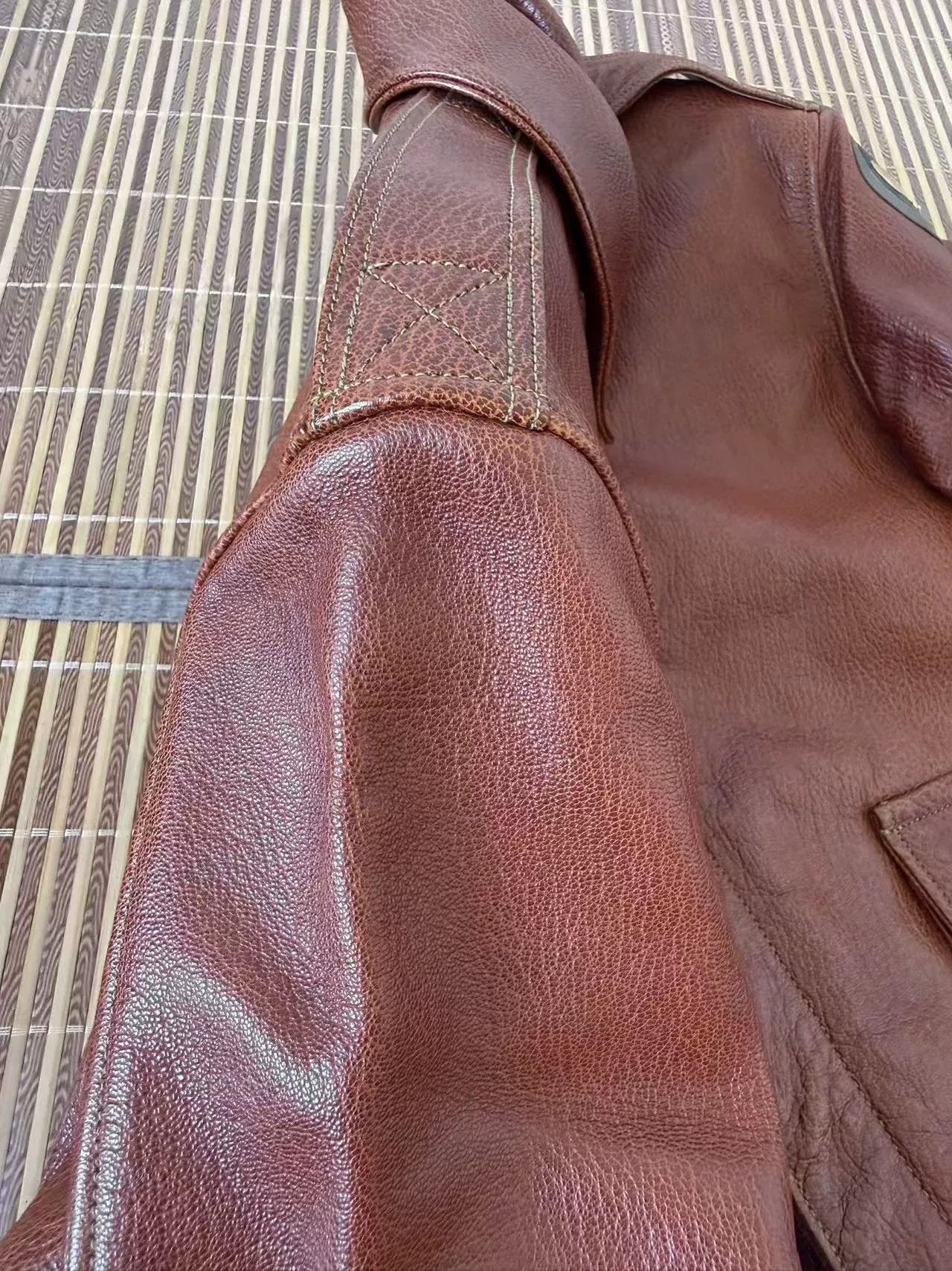 Rainbow Country Rainbow Country x Mushmans A2 Goatskin Jacket Size US XS / EU 42 / 0 - 6 Thumbnail