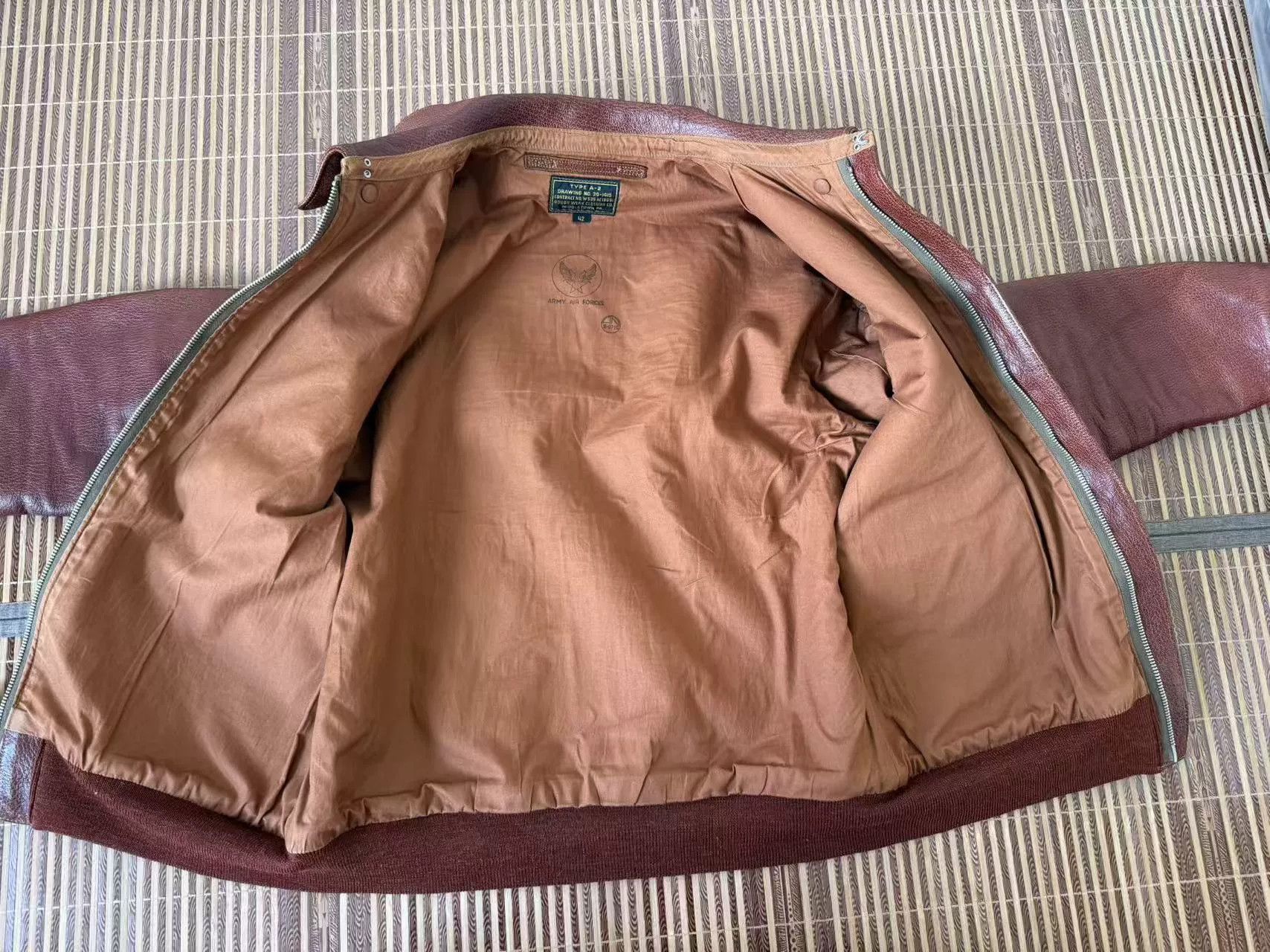 Rainbow Country Rainbow Country x Mushmans A2 Goatskin Jacket Size US XS / EU 42 / 0 - 9 Thumbnail