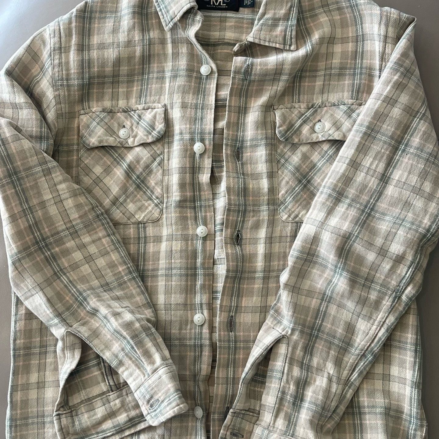 RRL Ralph Lauren RRL Double RL Western Stripe Shirt Size US S / EU 44-46 / 1 - 3 Thumbnail