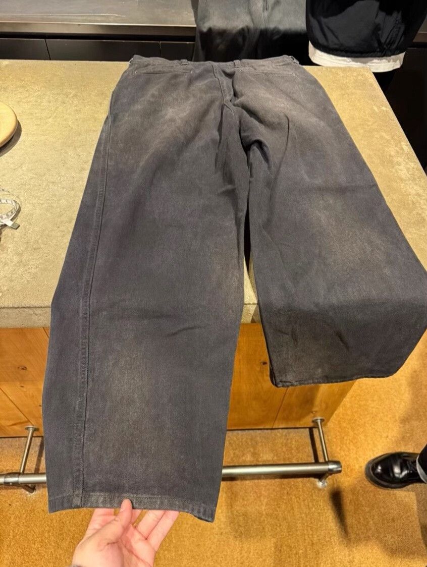 A.PRESSE A.PRESSE Vintage Black Denim Work Pants Size US 32 / EU 48 - 3 Thumbnail