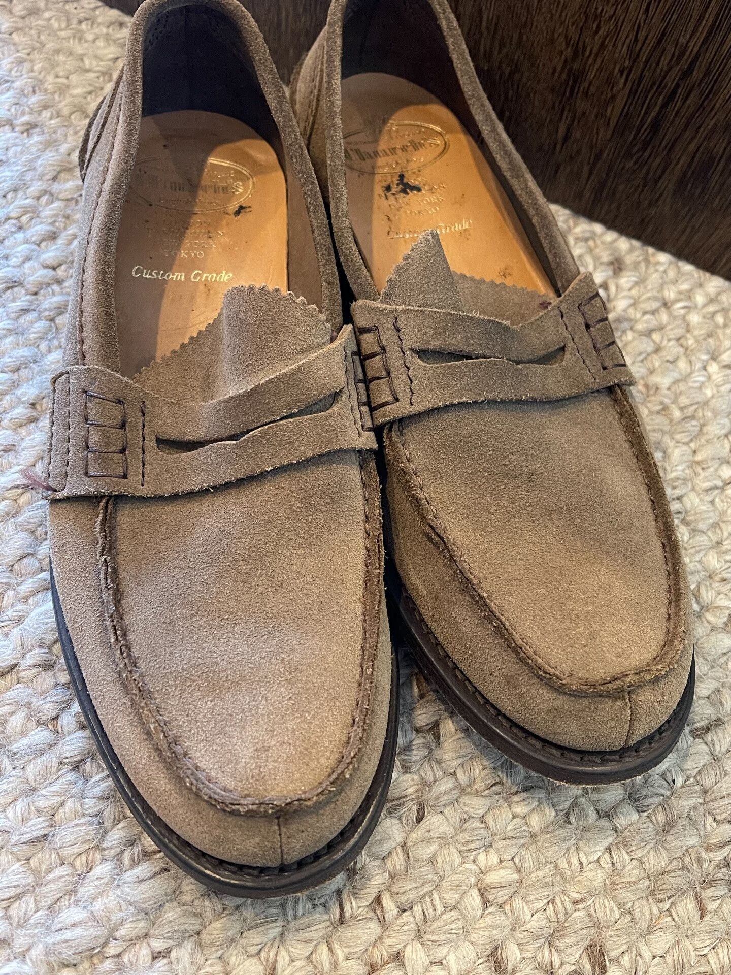 Church's Church's Brown Suede Loafers Size US 10.5 / EU 43-44 - 2 Thumbnail