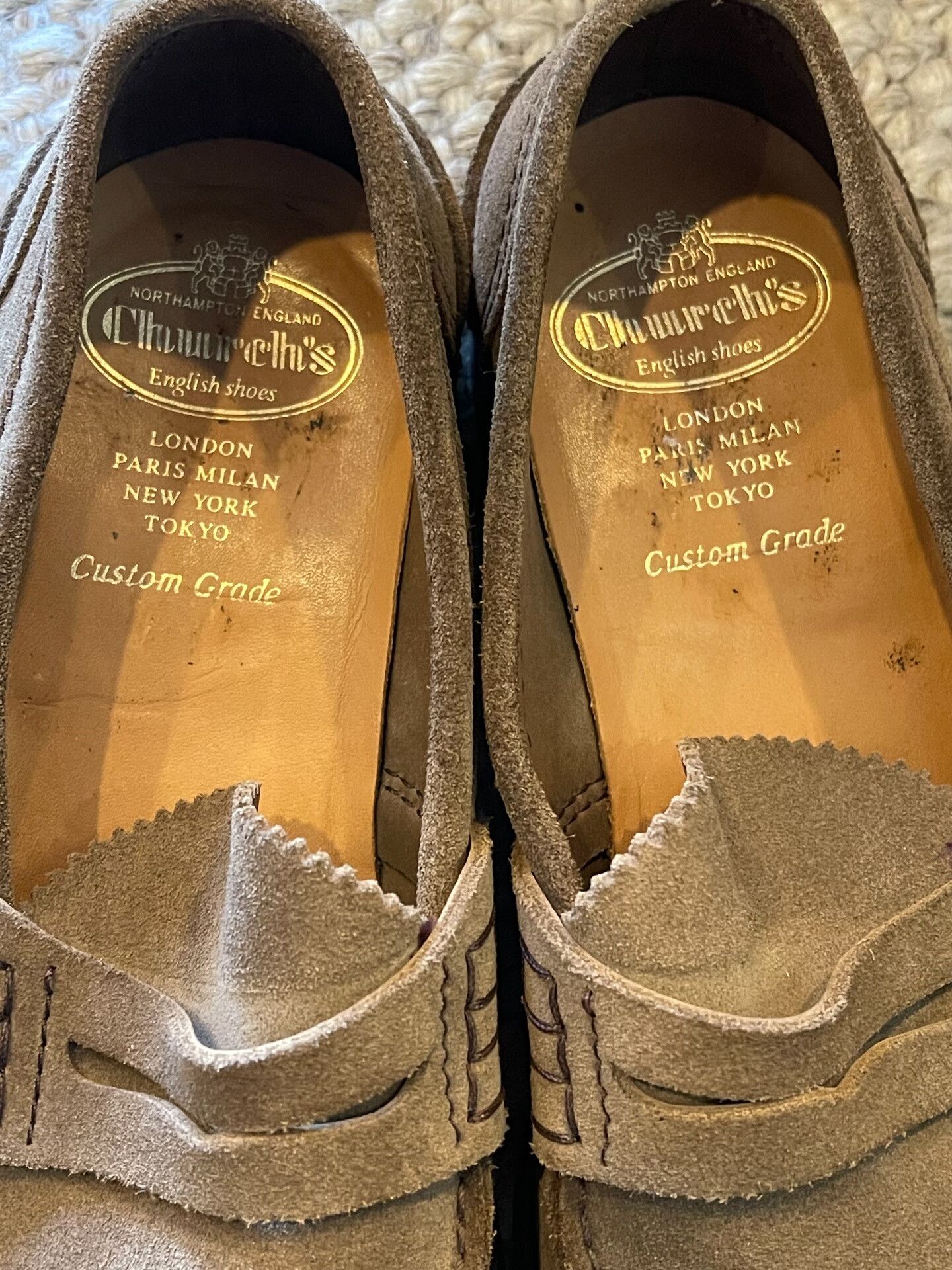 Church's Church's Brown Suede Loafers Size US 10.5 / EU 43-44 - 7 Thumbnail