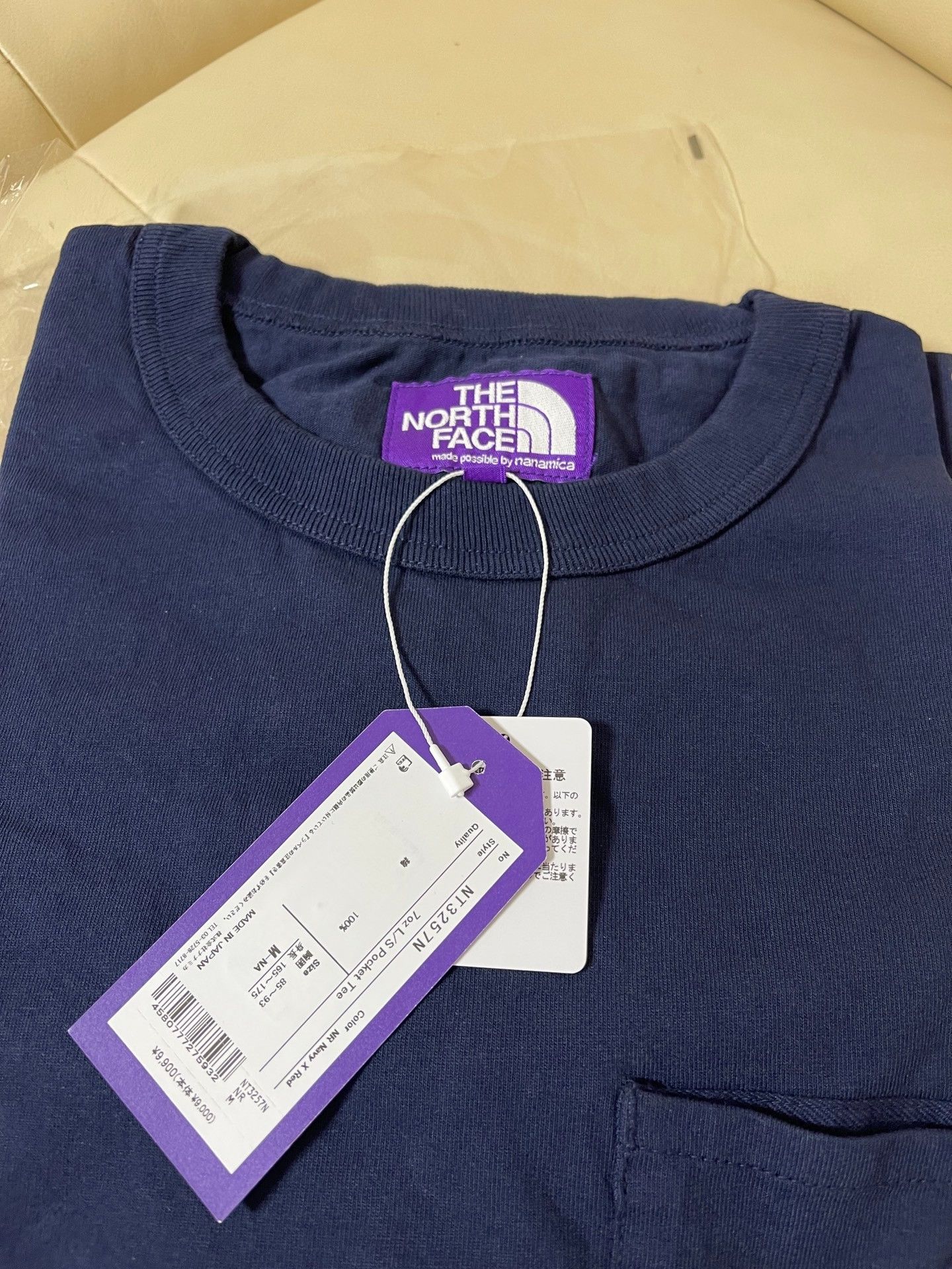 The North Face Purple Label The North Face Purple L/S Pocket Tee Size US M / EU 48-50 / 2 - 3 Thumbnail