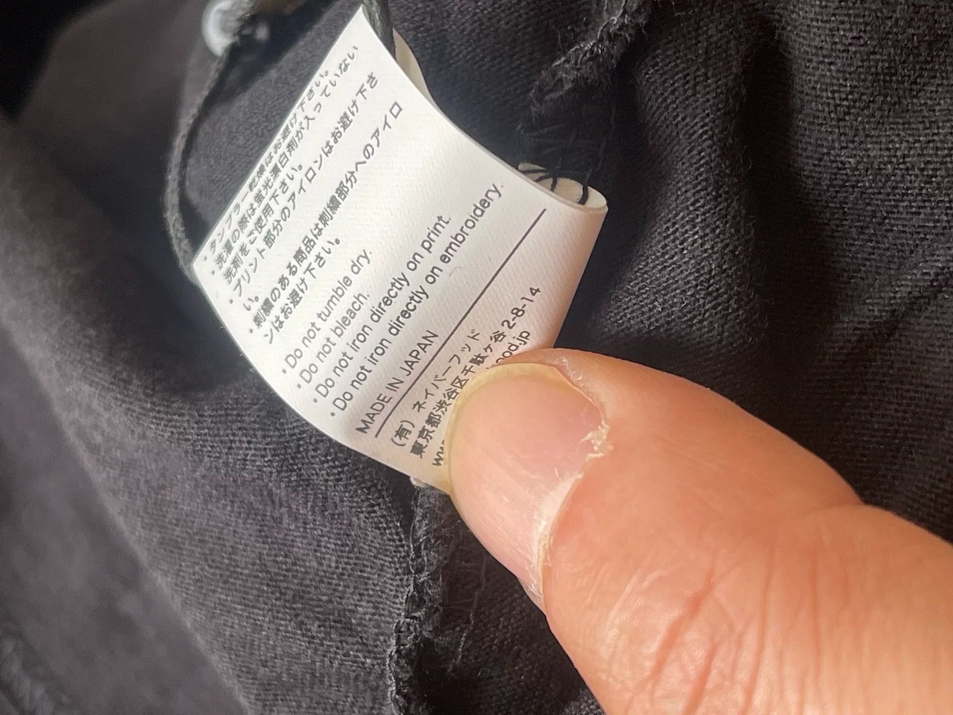 Neighborhood NEIGHBORHOOD NH TEE LS-2 Size US L / EU 52-54 / 3 - 5 Thumbnail
