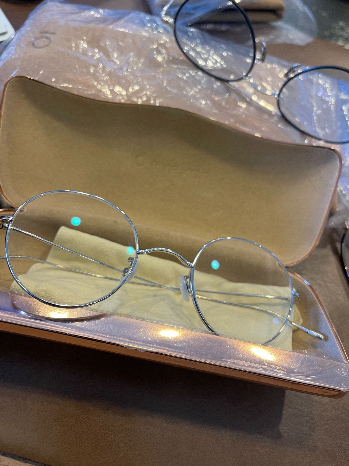 Eyevan 7285 10 EYEVAN NO5 1s Eyeglasses Size ONE SIZE - 9 Thumbnail