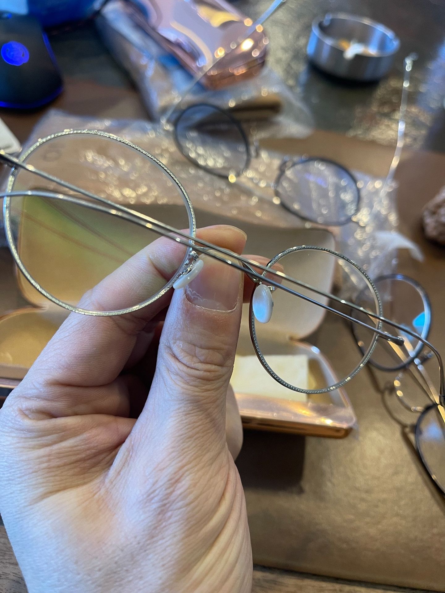Eyevan 7285 10 EYEVAN NO5 1s Eyeglasses Size ONE SIZE - 6 Thumbnail