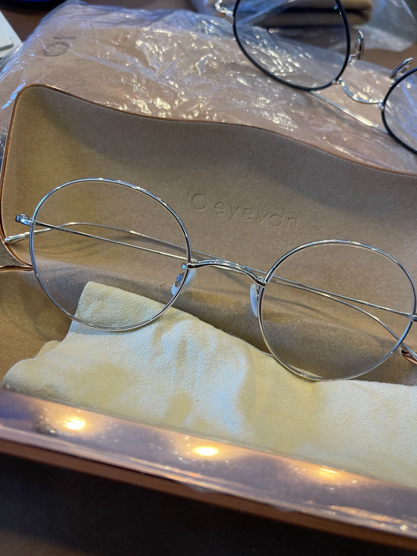 Eyevan 7285 10 EYEVAN NO5 1s Eyeglasses Size ONE SIZE - 3 Thumbnail