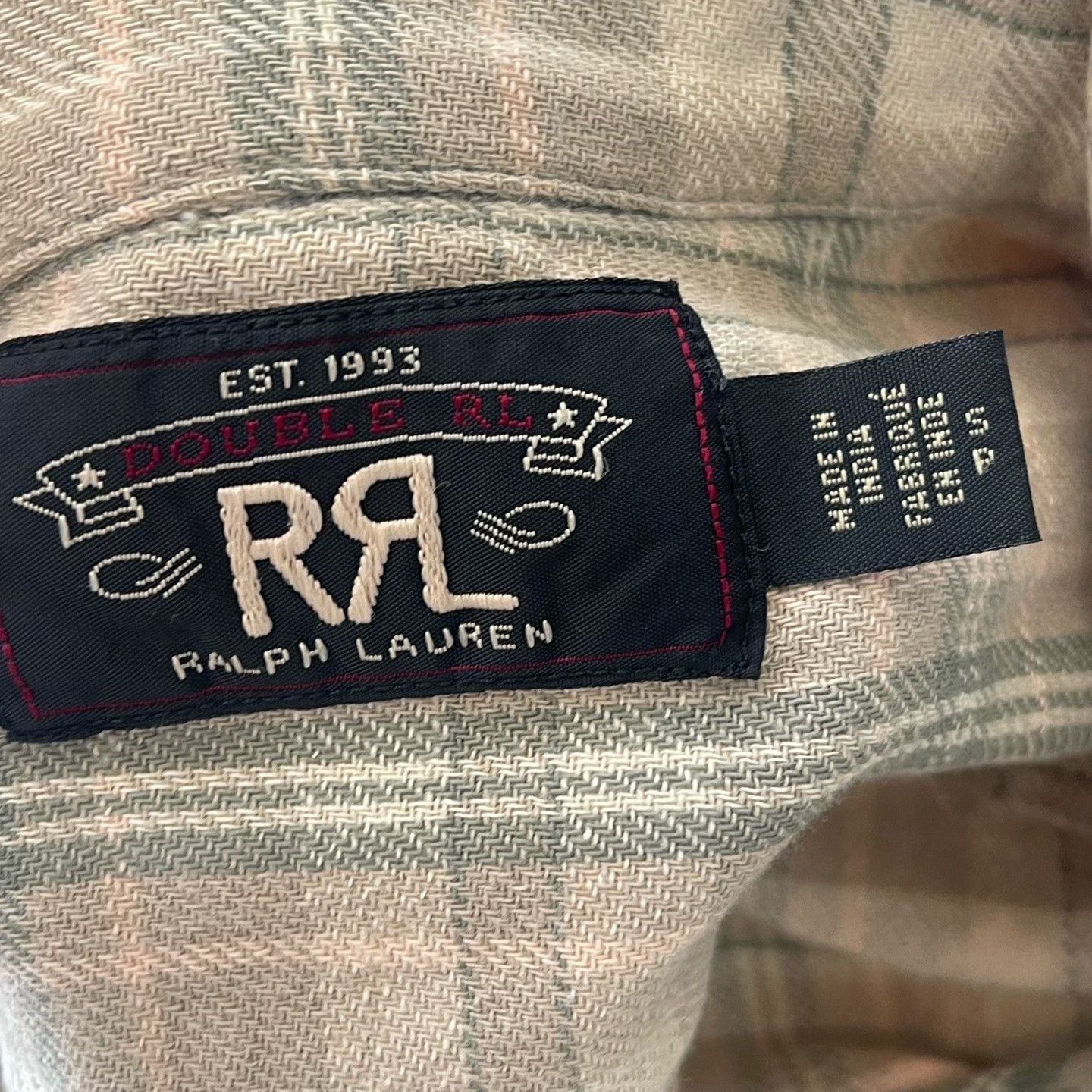 RRL Ralph Lauren RRL Double RL Western Striped Shirt Size US S / EU 44-46 / 1 - 4 Thumbnail