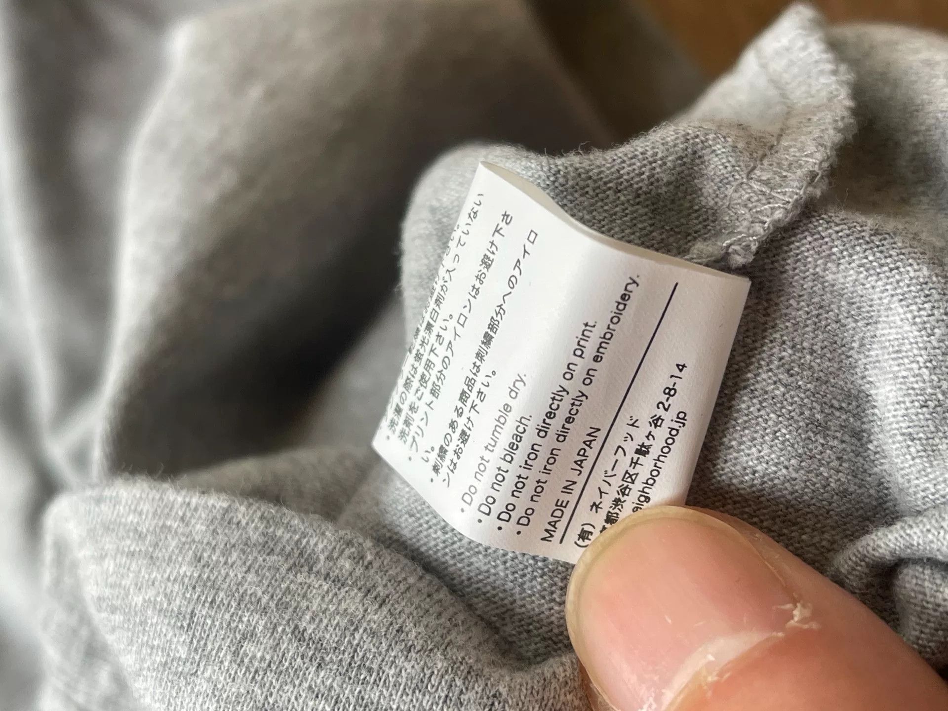 Neighborhood NEIGHBORHOOD NH TEE LS-2 Size US L / EU 52-54 / 3 - 6 Thumbnail