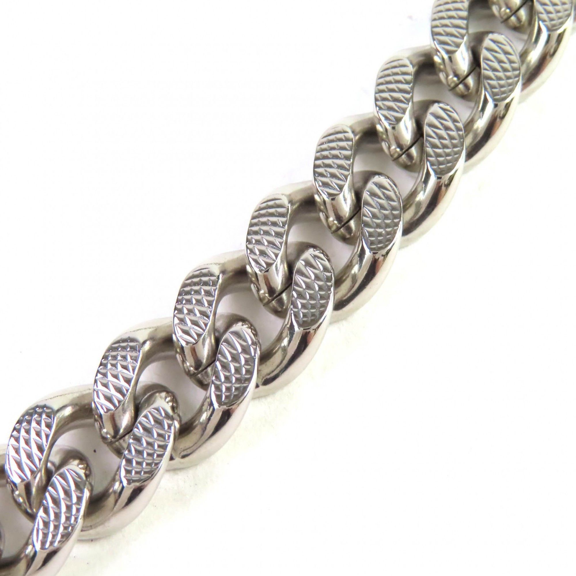 Gucci GUCCI 675769 Script Logo Choker with Interlocking G Necklace, Silver, Made in Italy, Women's Size ONE SIZE - 5 Thumbnail