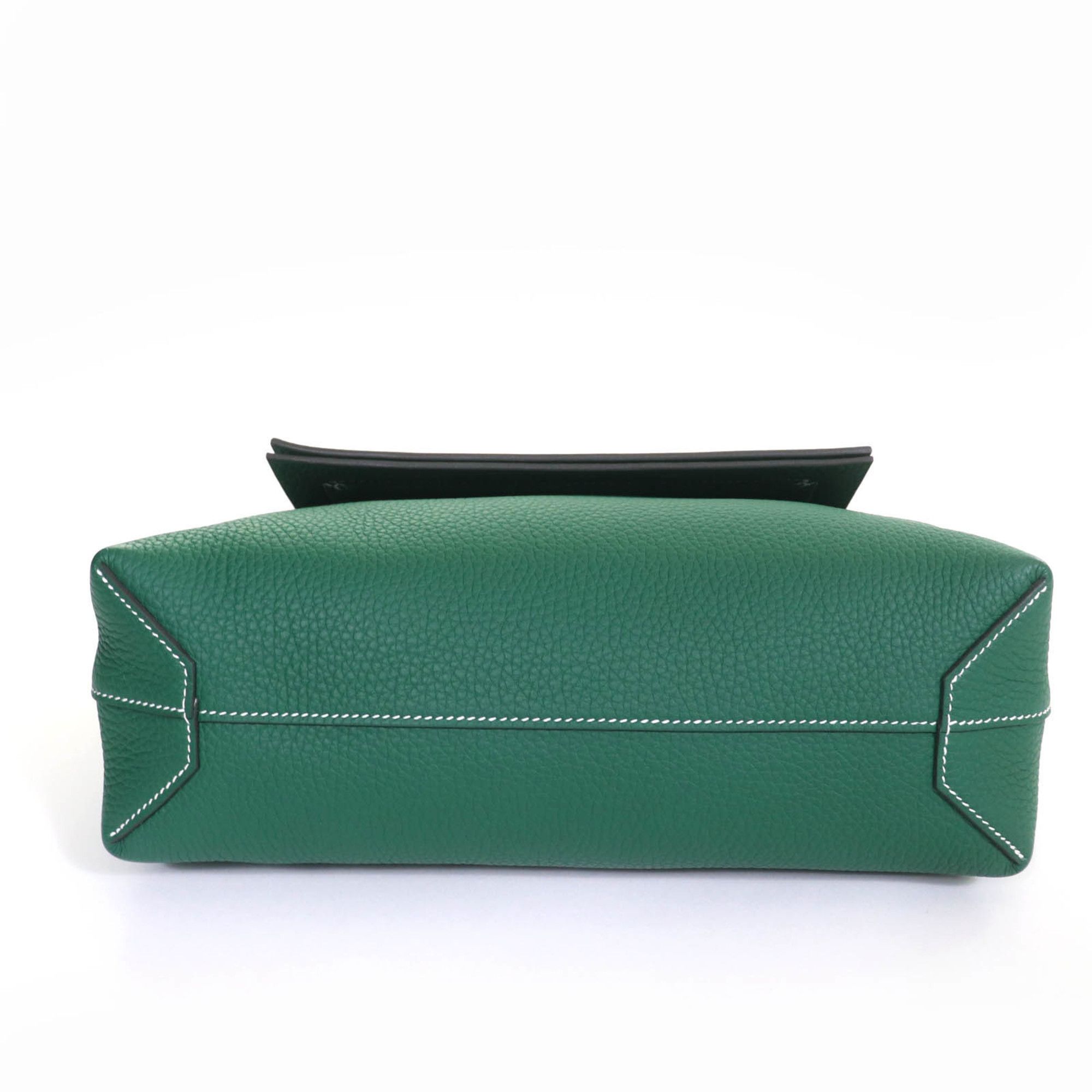 Hermes HERMES Cabas Serie 31 Taurillon Clemence Vert Moyen Tote Bag, Double Stamped, Includes Dust Made in France, Women's Size ONE SIZE - 4 Thumbnail