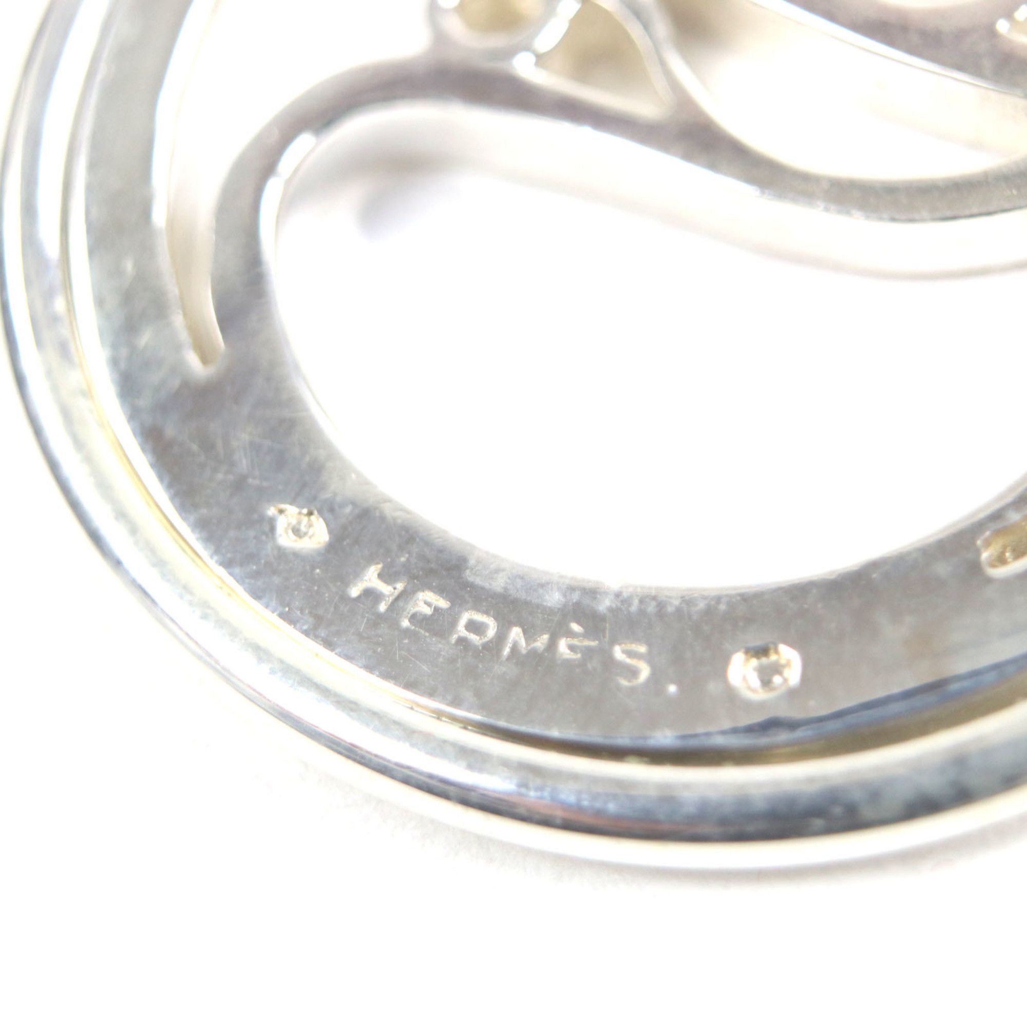 Hermes HERMES Cheval Charm, Metal Horse Motif, Round Keychain/Bag Silver, for Men and Women Size ONE SIZE - 5 Thumbnail