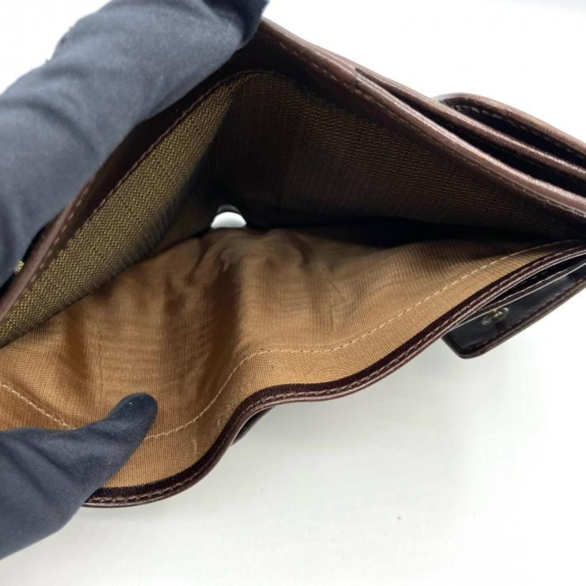 Fendi FENDI Zucca Bifold Wallet Brown Fendi Size ONE SIZE - 6 Thumbnail