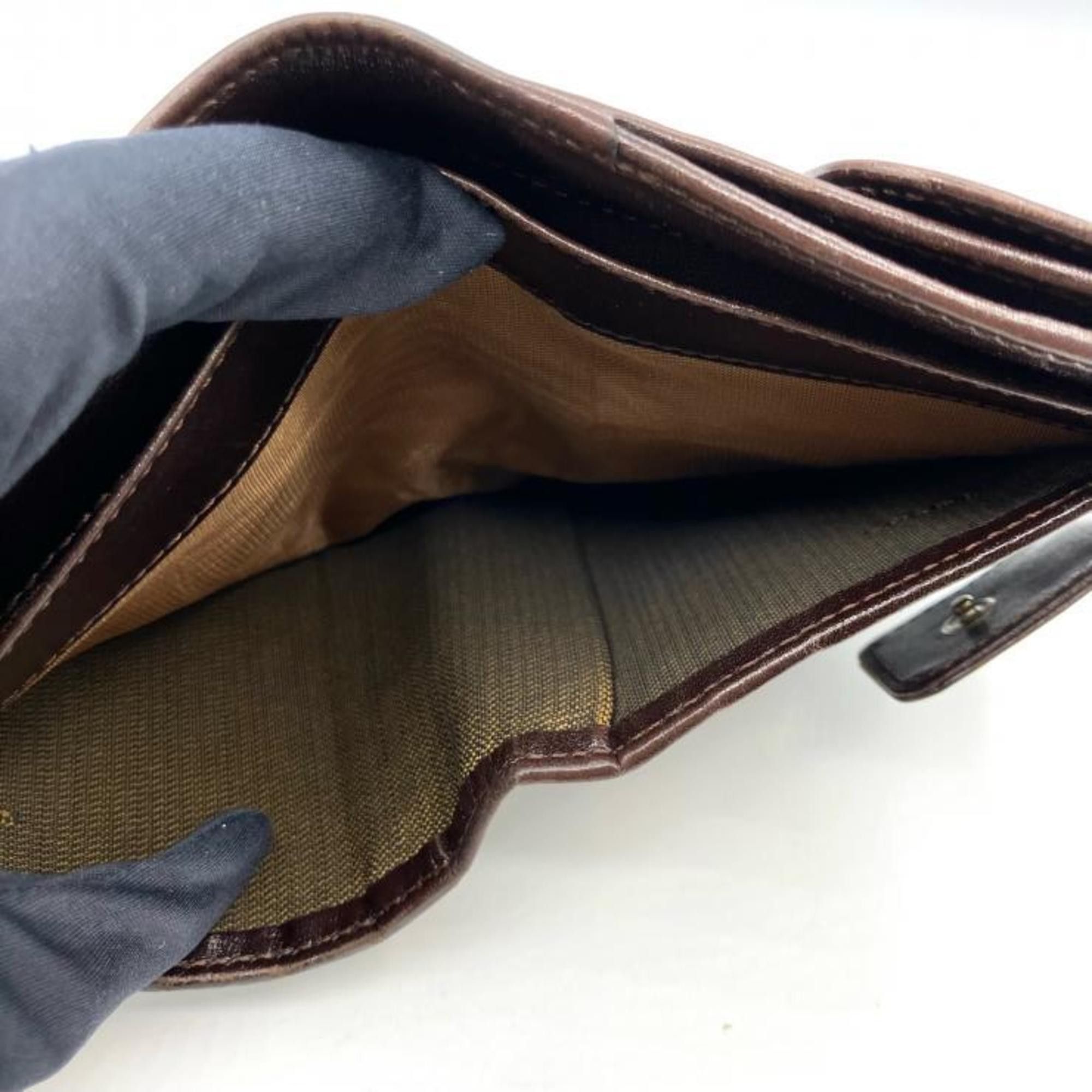 Fendi FENDI Zucca Bifold Wallet Brown Fendi Size ONE SIZE - 7 Thumbnail