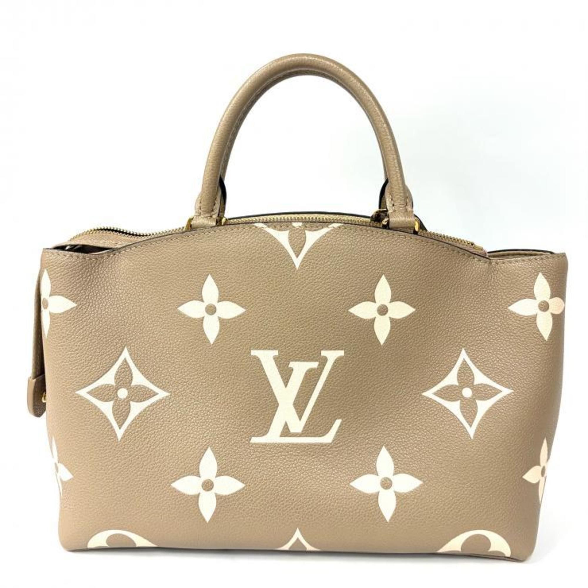 Louis Vuitton Louis Vuitton Bicolor Monogram Empreinte M58914 Petit Palais PM Tourterelle Creme Size ONE SIZE - 2 Thumbnail