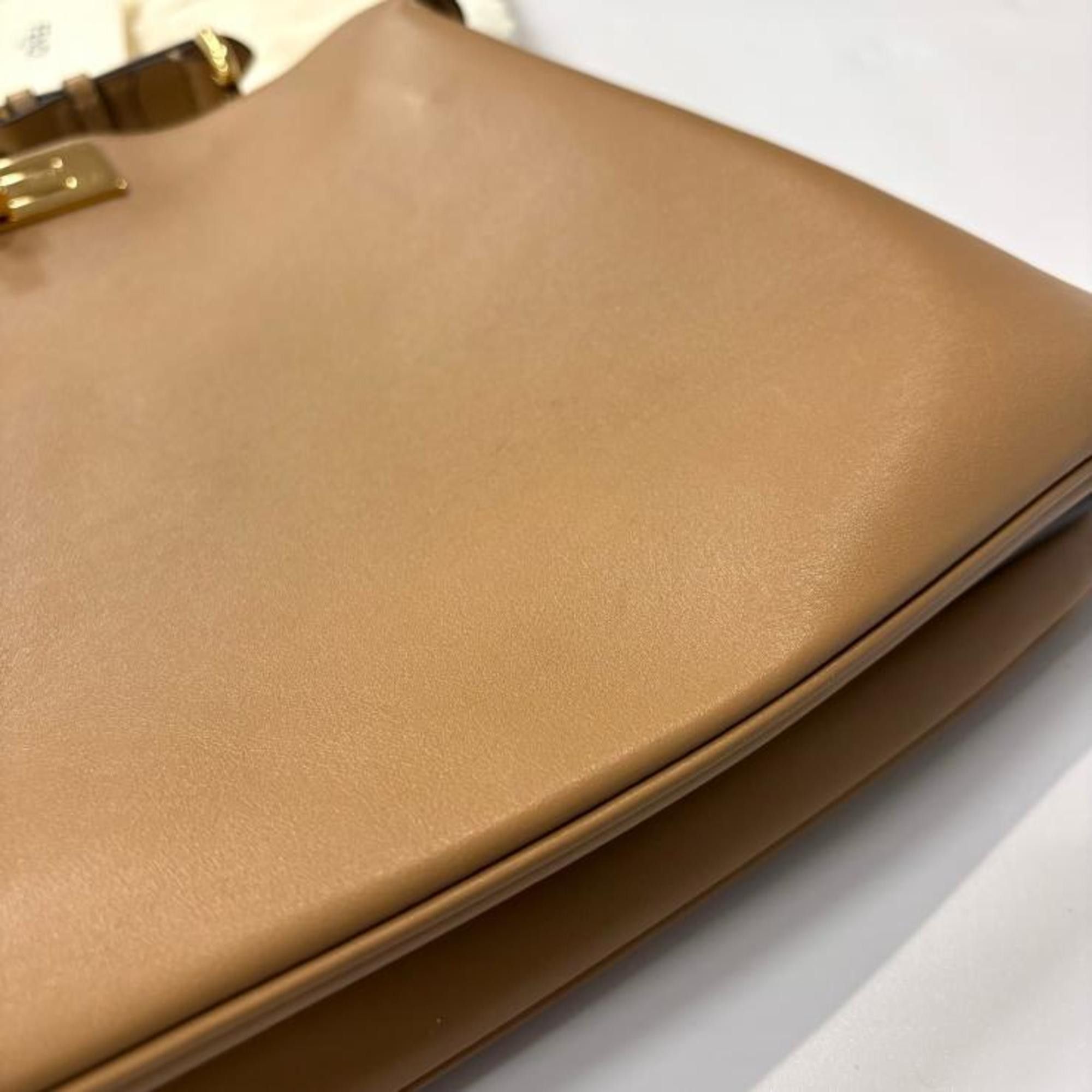 Fendi Fendi Peekaboo Soft Medium Calfskin Beige Handbag 8BN353.AOVH Size ONE SIZE - 9 Thumbnail