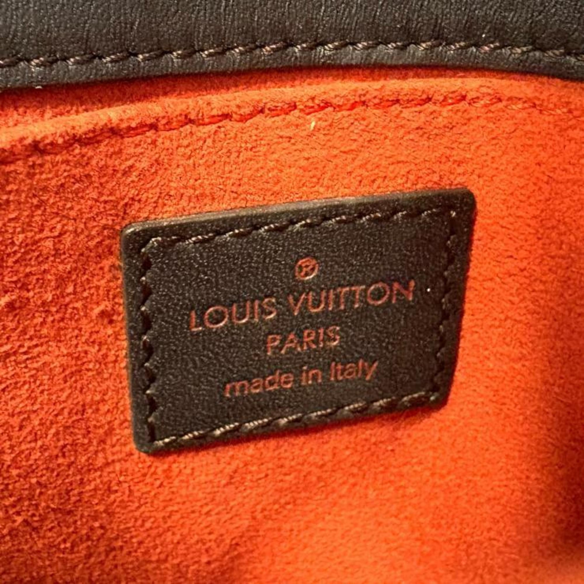 Louis Vuitton LOUIS VUITTON Damier Sauvage Gazelle M92130 Shoulder Bag in Brown Pony Leather Size ONE SIZE - 7 Thumbnail