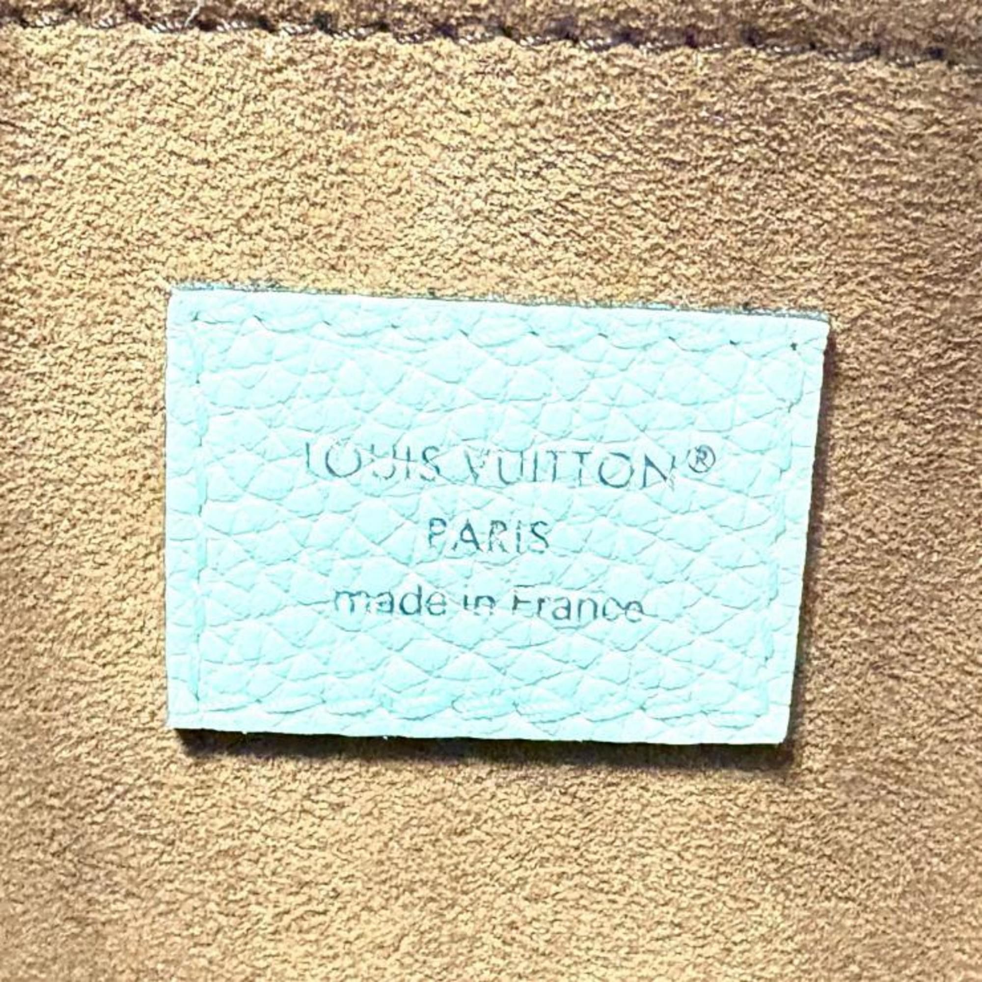 Louis Vuitton Louis Vuitton Mahina M24255 Hand It All PM Galle 2-way Shoulder Bag, Beige Size ONE SIZE - 6 Thumbnail