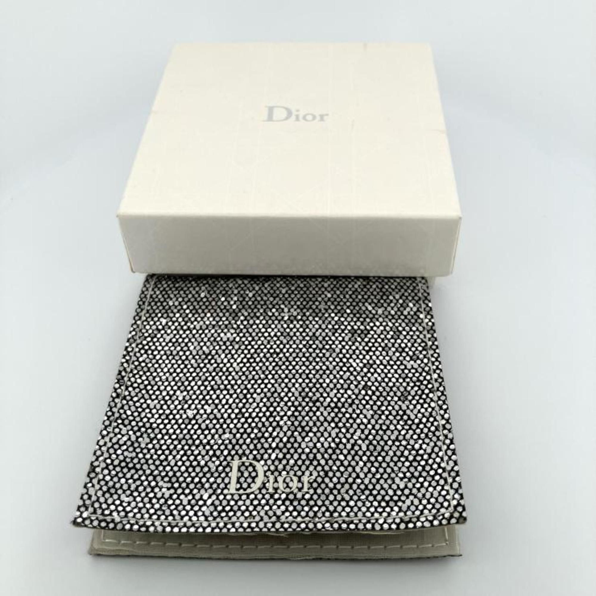 Dior Christian Dior Snowflake Logo Rhinestone Silver GP Necklace Size ONE SIZE - 8 Thumbnail