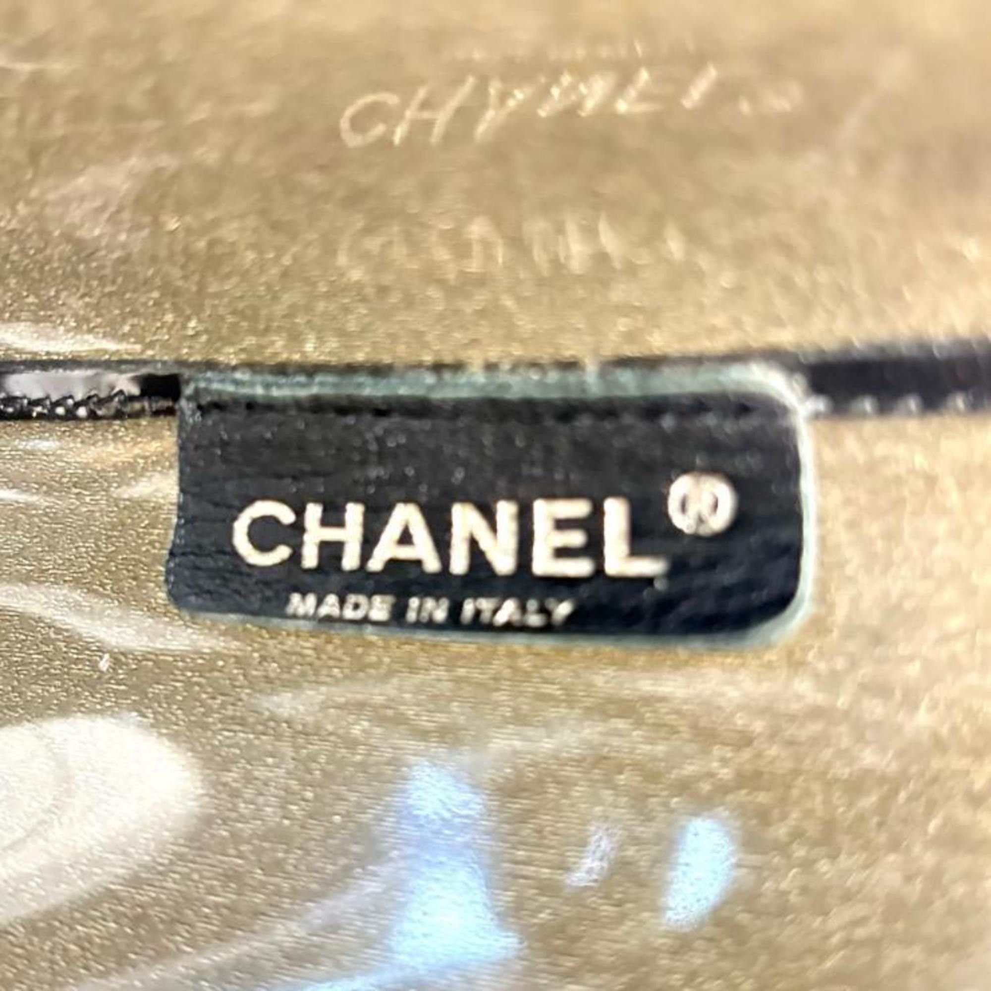 Chanel CHANEL Windows Plastic Chain Black Clear Tote Size ONE SIZE - 8 Thumbnail