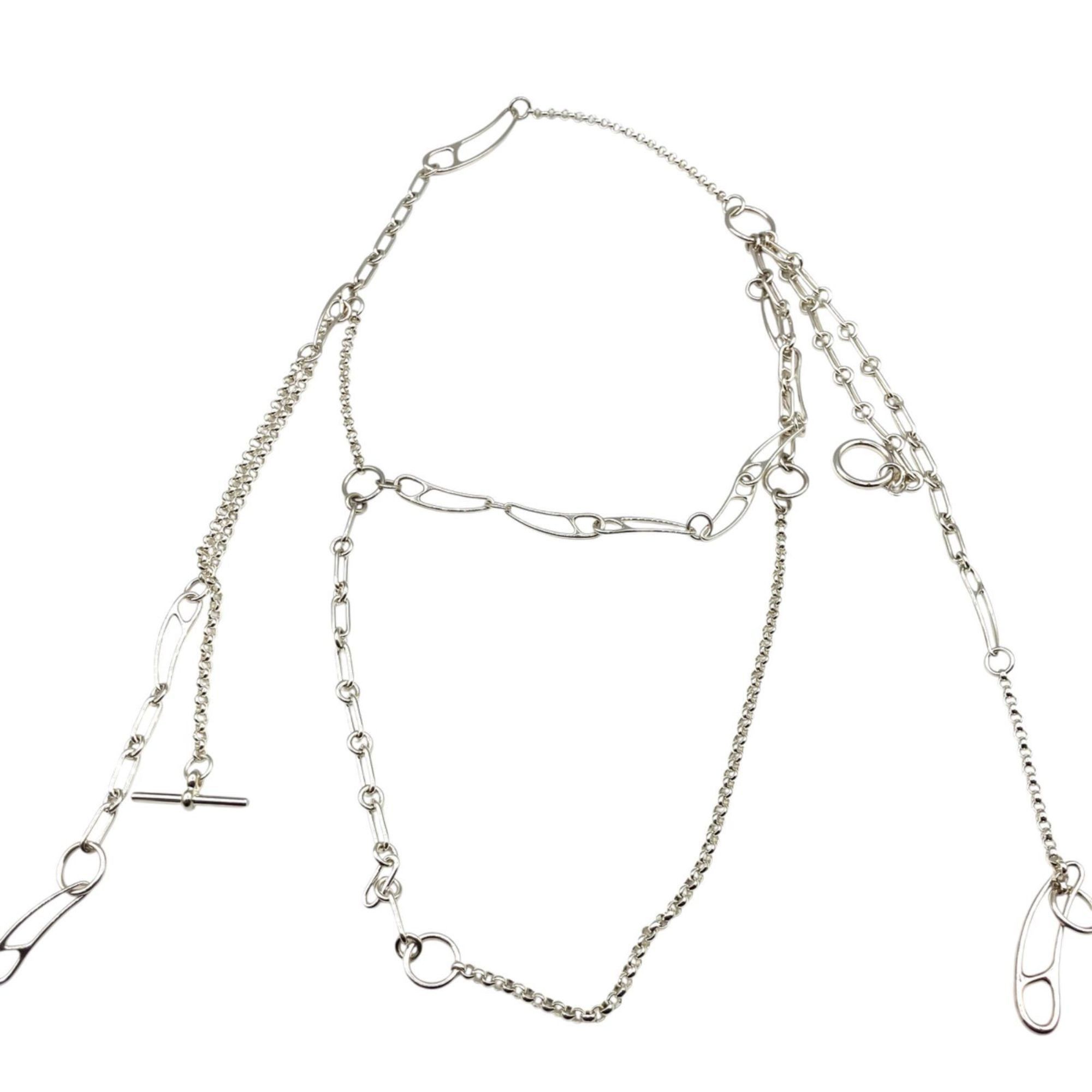 Hermes Hermes Hermès Chaine d'Ancre PUNK Necklace in Ag925 Silver Size ONE SIZE - 5 Thumbnail