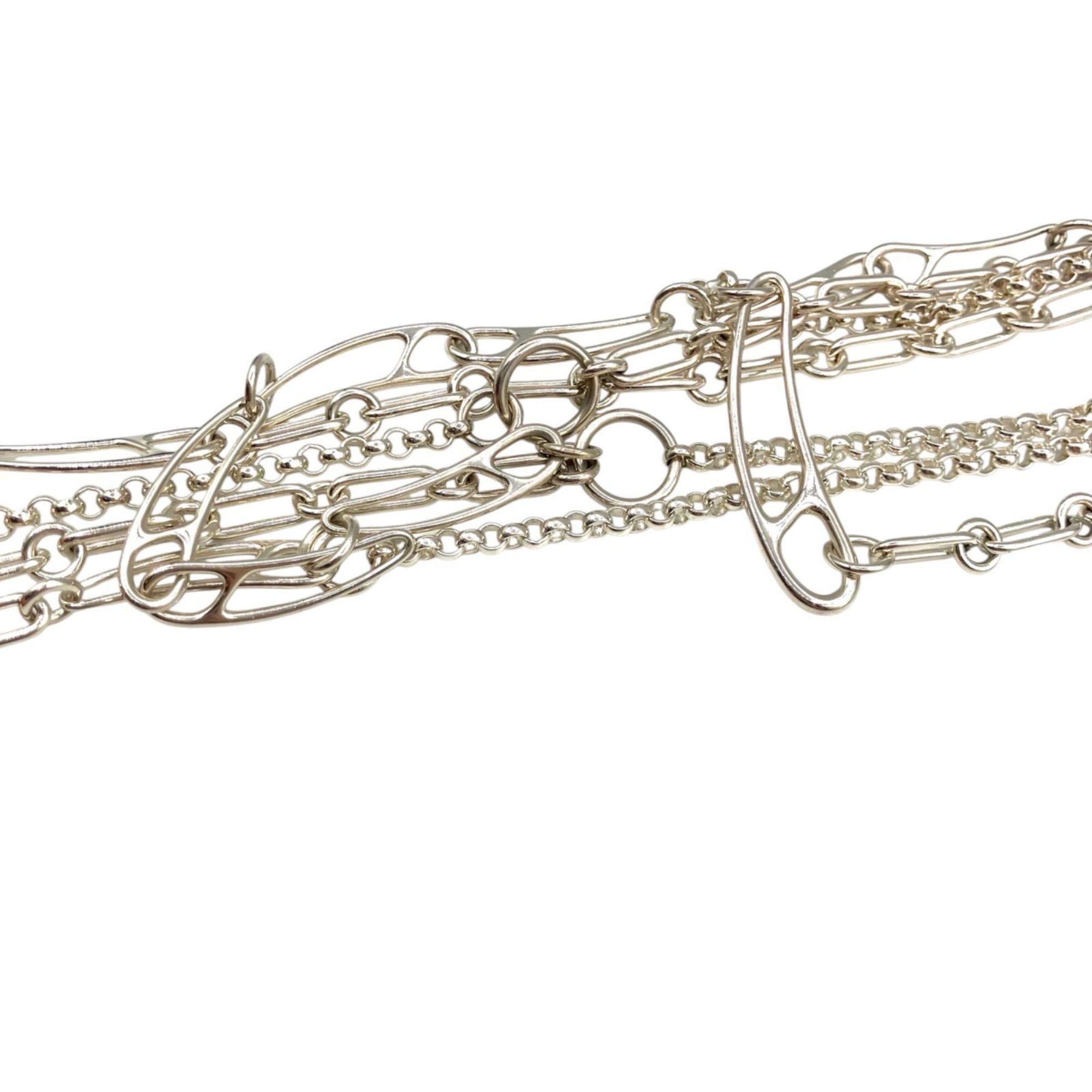 Hermes Hermes Hermès Chaine d'Ancre PUNK Necklace in Ag925 Silver Size ONE SIZE - 4 Thumbnail