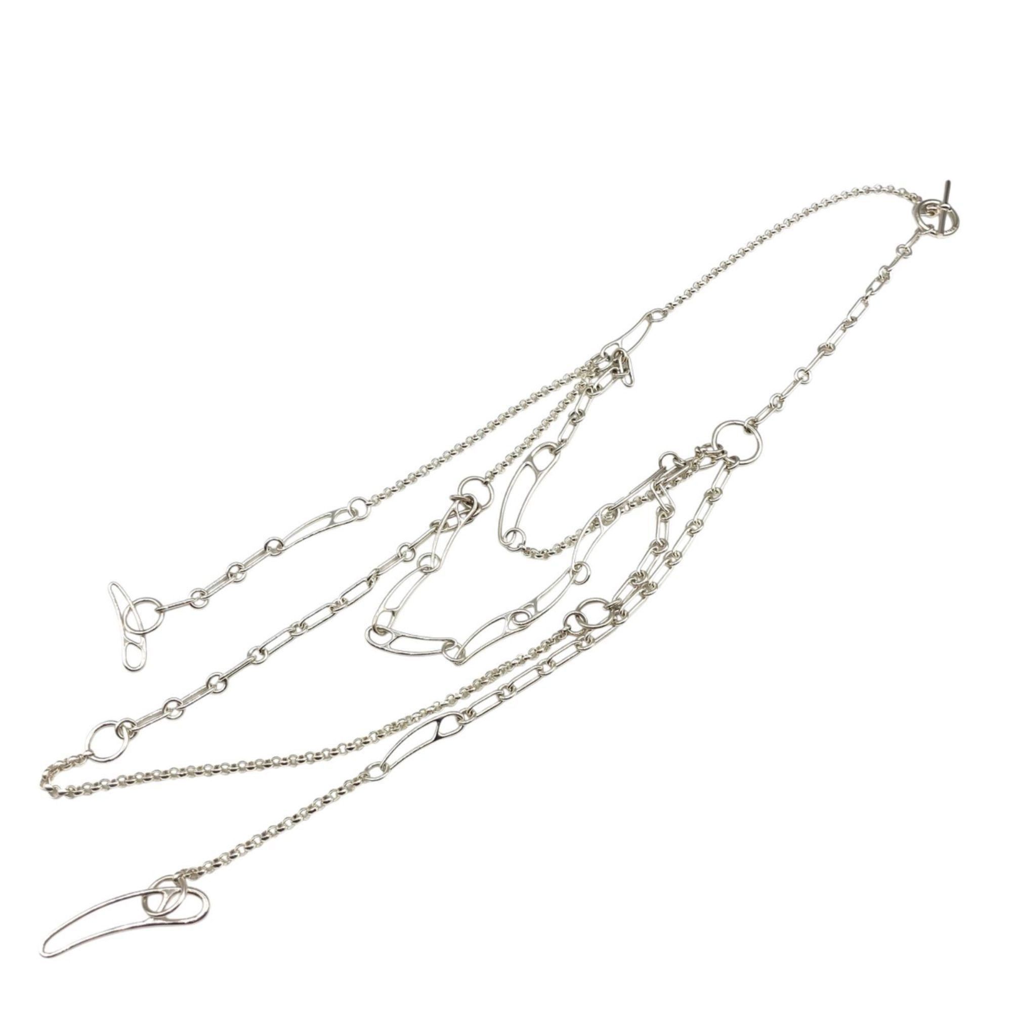 Hermes Hermes Hermès Chaine d'Ancre PUNK Necklace in Ag925 Silver Size ONE SIZE - 2 Thumbnail