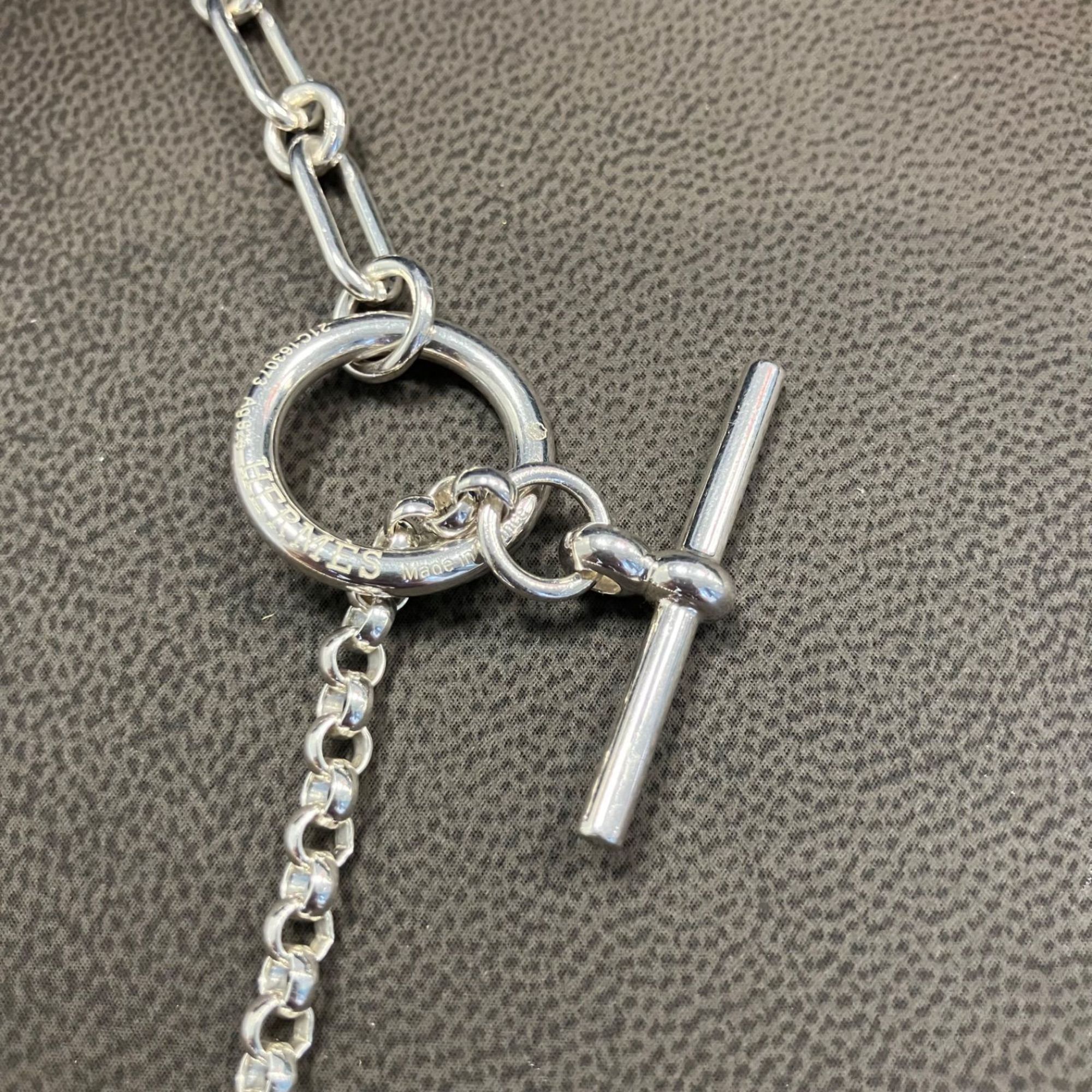 Hermes Hermes Hermès Chaine d'Ancre PUNK Necklace in Ag925 Silver Size ONE SIZE - 9 Thumbnail