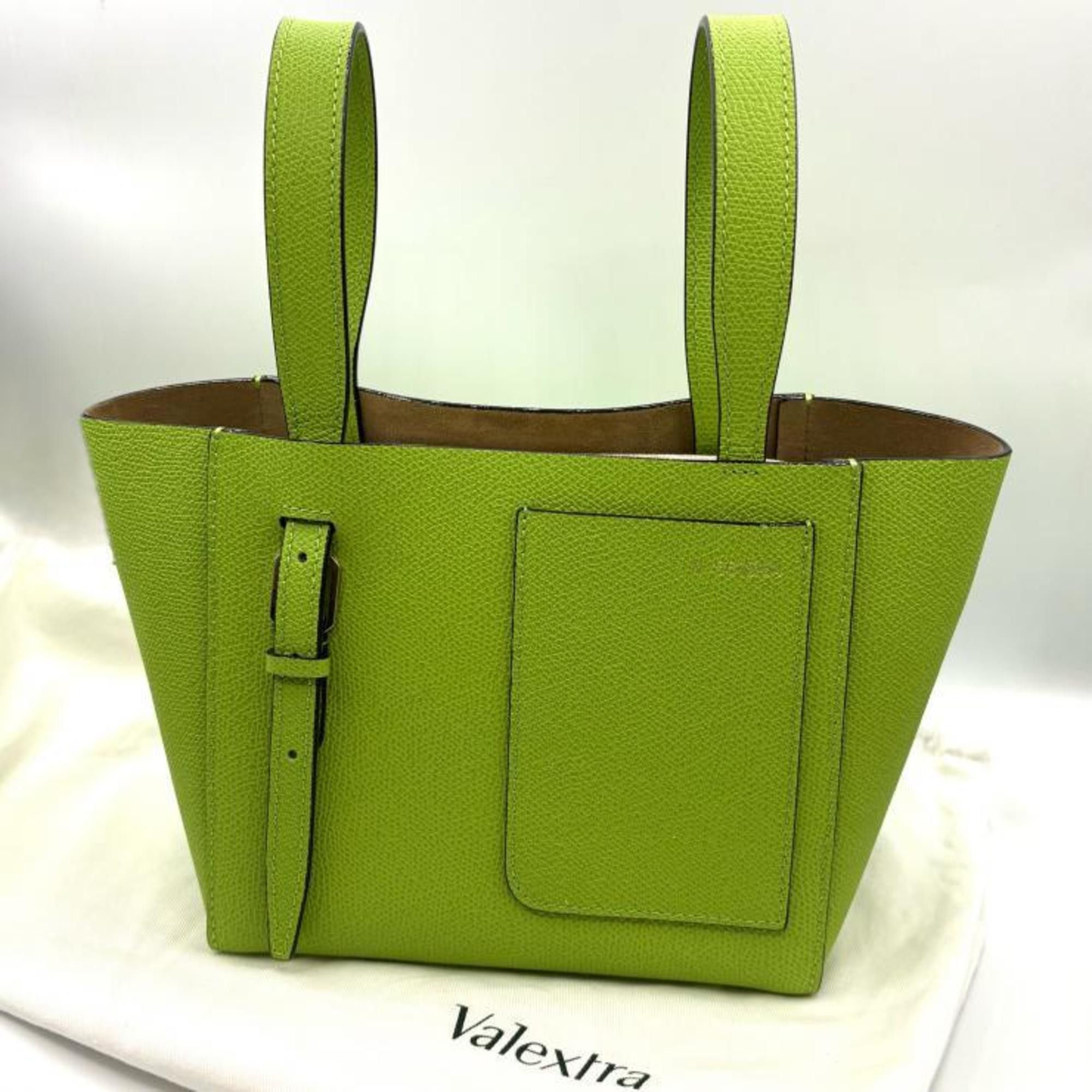 Valextra Valextra Bucket Micro Shoulder Bag, Apple Green (WBSF0090028LOCTFVE) Size ONE SIZE - 2 Thumbnail