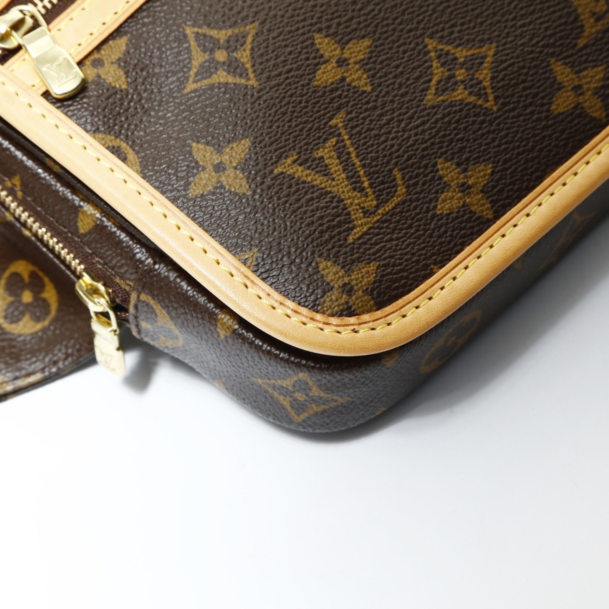 Louis Vuitton Louis Vuitton Bosfeel PM Monogram Shoulder Bag, Brown, 2006 Size ONE SIZE - 5 Thumbnail