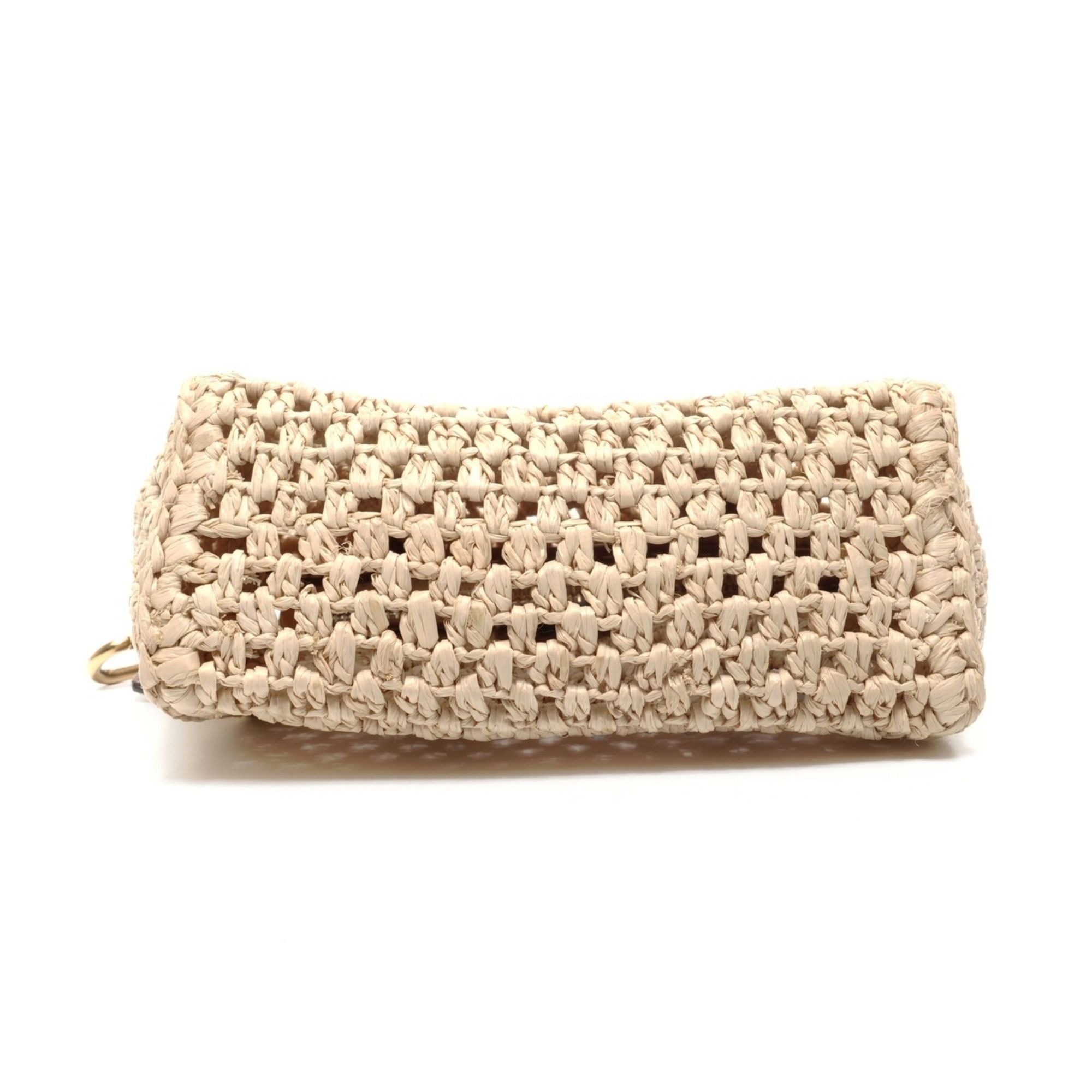 Louis Vuitton Louis Vuitton Nano Speedy Natural Tan Raffia Shoulder Bag in Beige Size ONE SIZE - 7 Thumbnail