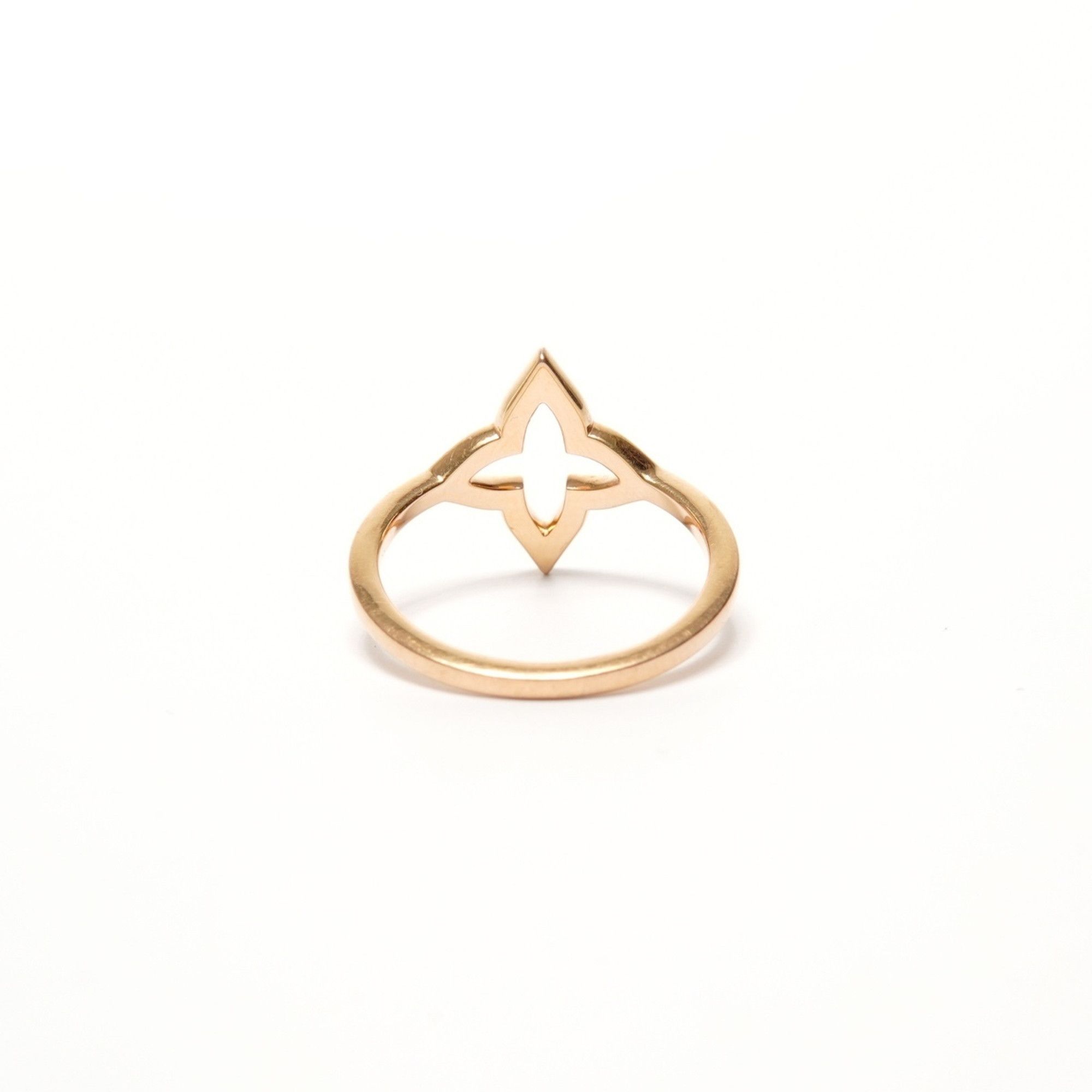 Louis Vuitton Louis Vuitton Blossom 750K18 Gold Ring with Diamonds #14 Size ONE SIZE - 3 Thumbnail