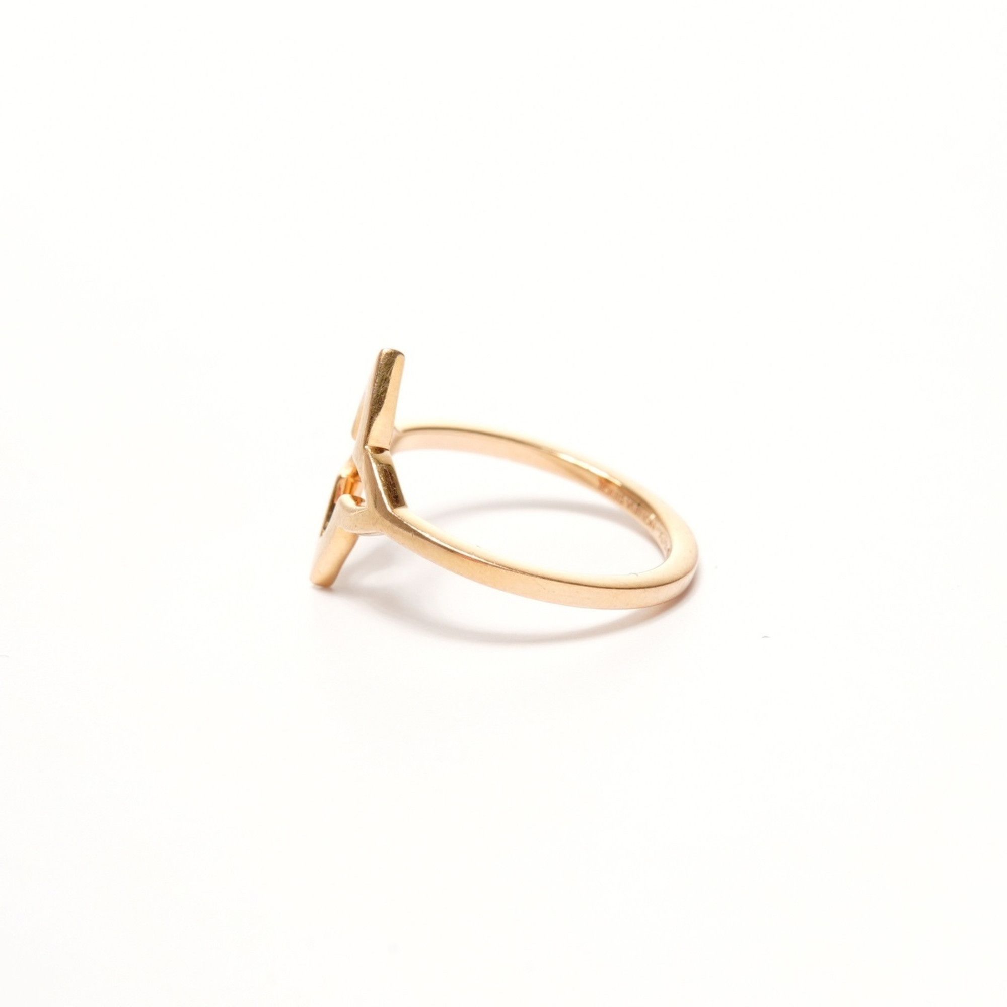 Louis Vuitton Louis Vuitton Blossom 750K18 Gold Ring with Diamonds #14 Size ONE SIZE - 2 Thumbnail