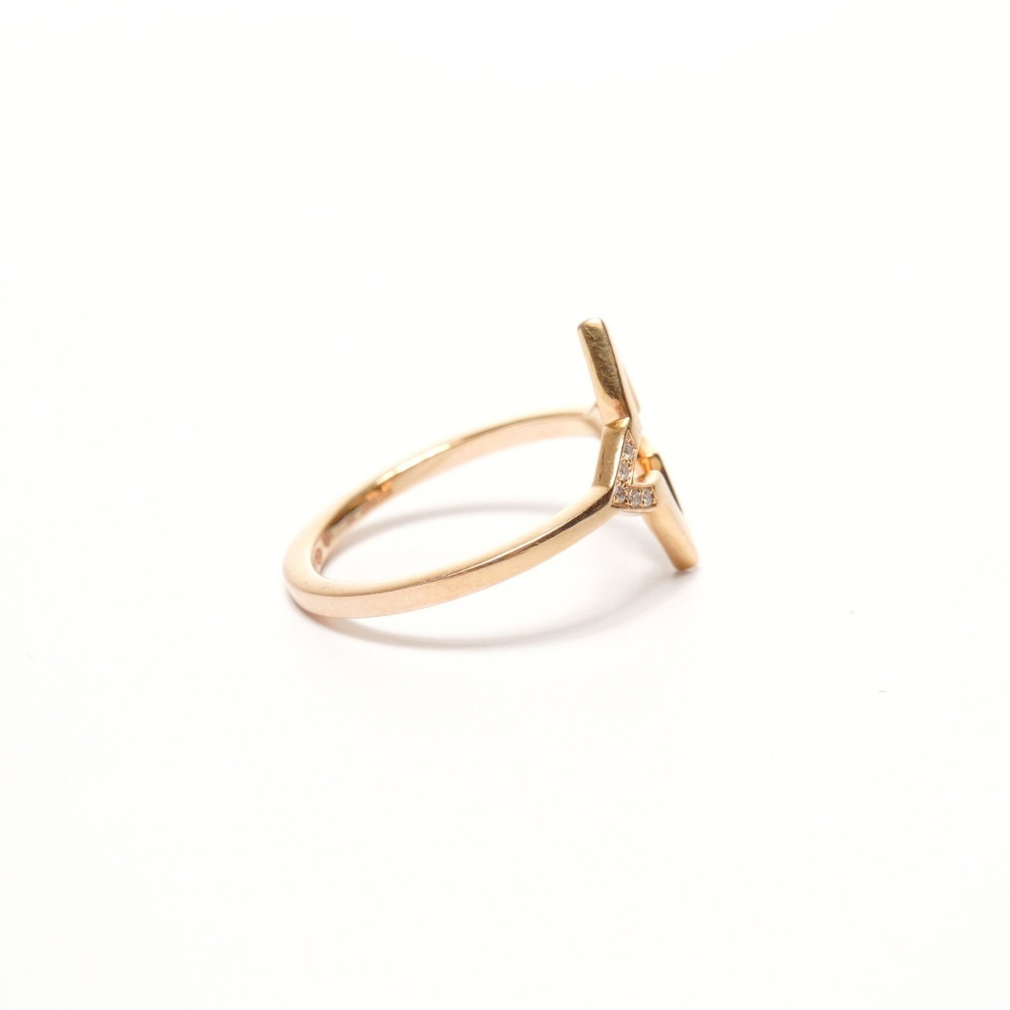 Louis Vuitton Louis Vuitton Blossom 750K18 Gold Ring with Diamonds #14 Size ONE SIZE - 4 Thumbnail