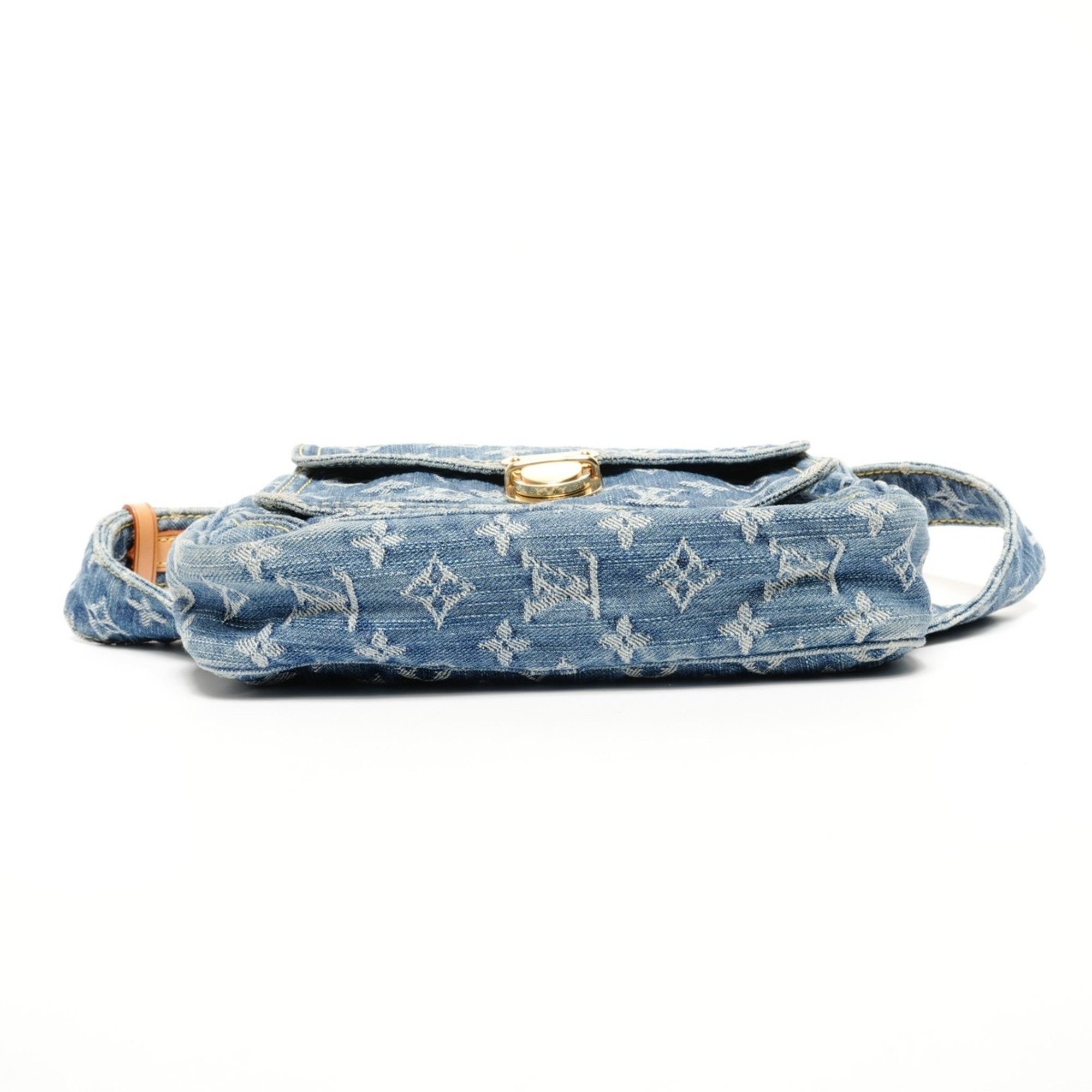 Louis Vuitton Louis Vuitton Denim Monogram Bum Bag, 2007, Blue Size ONE SIZE - 7 Thumbnail