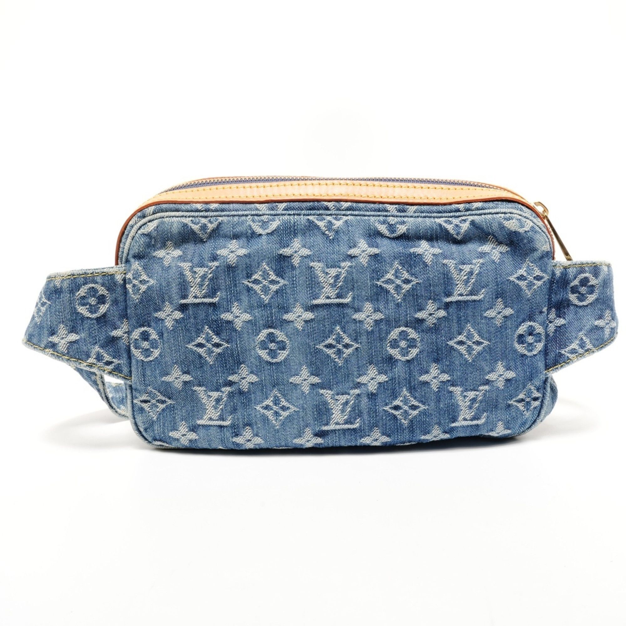 Louis Vuitton Louis Vuitton Denim Monogram Bum Bag, 2007, Blue Size ONE SIZE - 2 Thumbnail