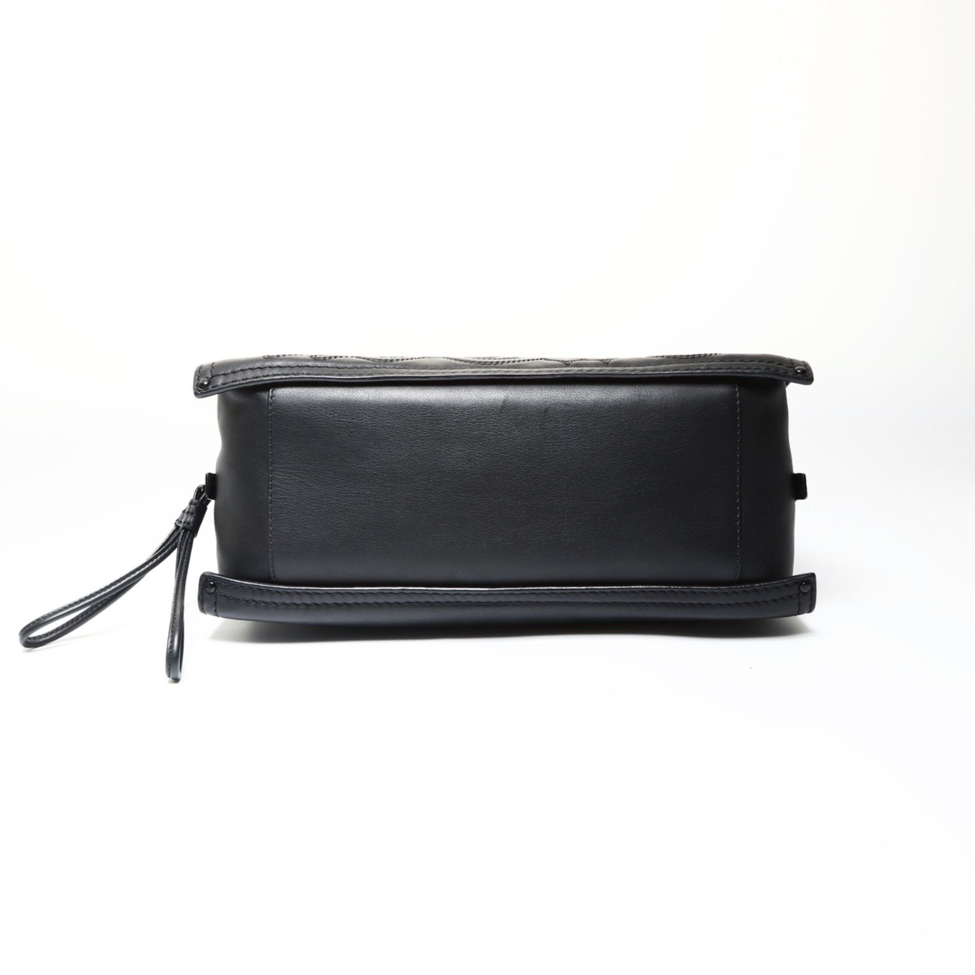Loewe LOEWE Shopper Bag Handbag Logo Leather Anagram Tote Black Size ONE SIZE - 7 Thumbnail