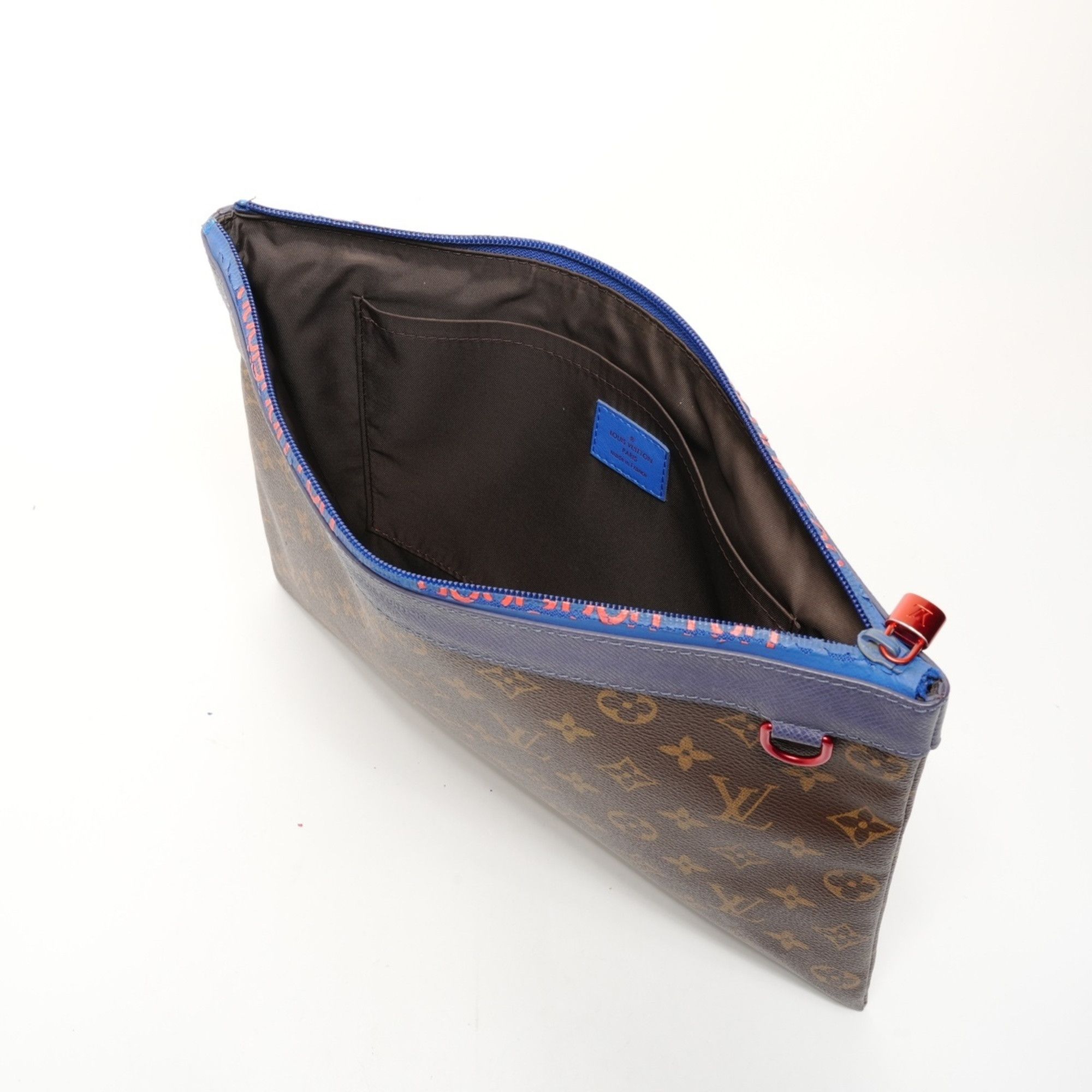 Louis Vuitton Louis Vuitton Monogram Pacific Pochette Apollo M63048 Clutch Bag, Brown, 2018 Size ONE SIZE - 11 Thumbnail