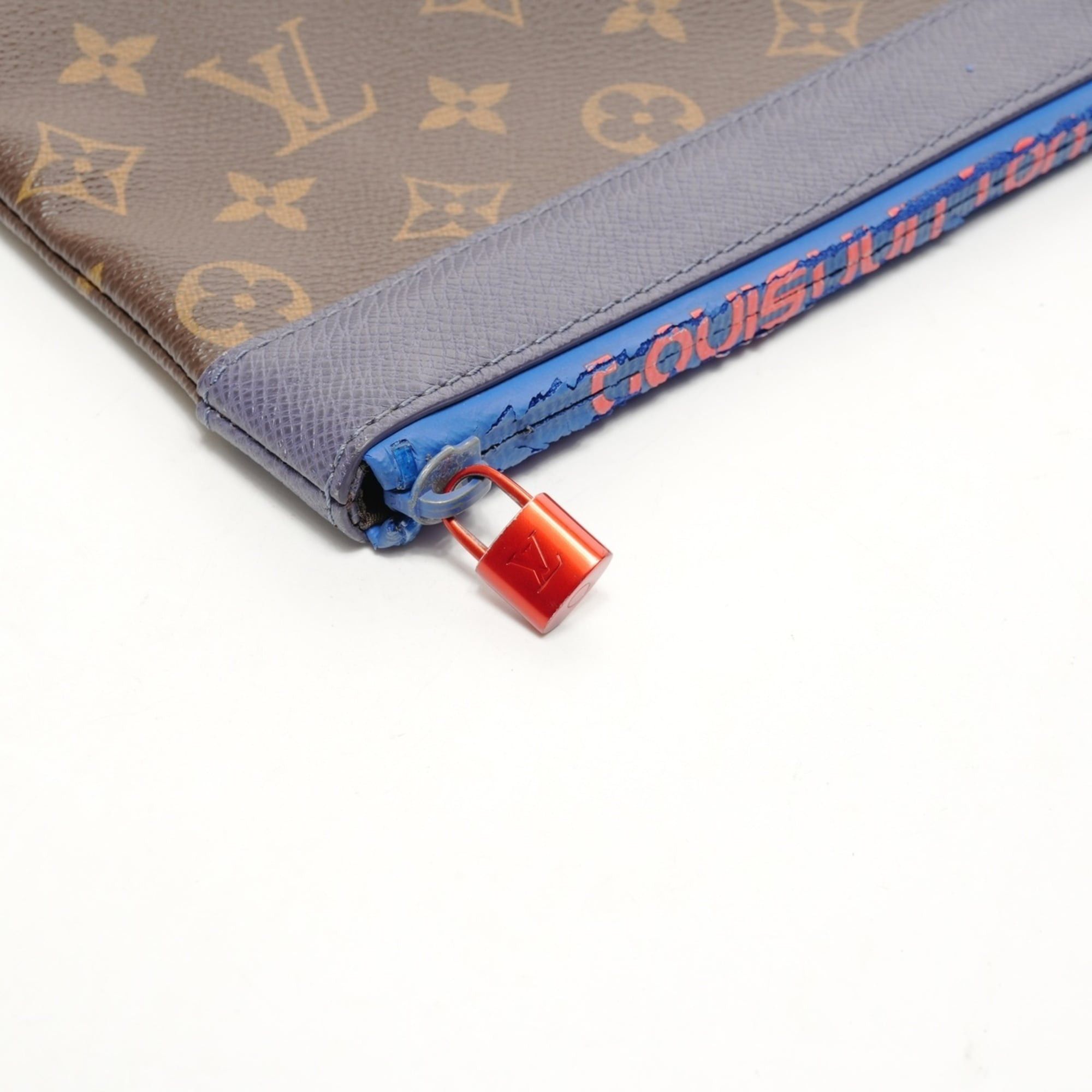 Louis Vuitton Louis Vuitton Monogram Pacific Pochette Apollo M63048 Clutch Bag, Brown, 2018 Size ONE SIZE - 13 Thumbnail