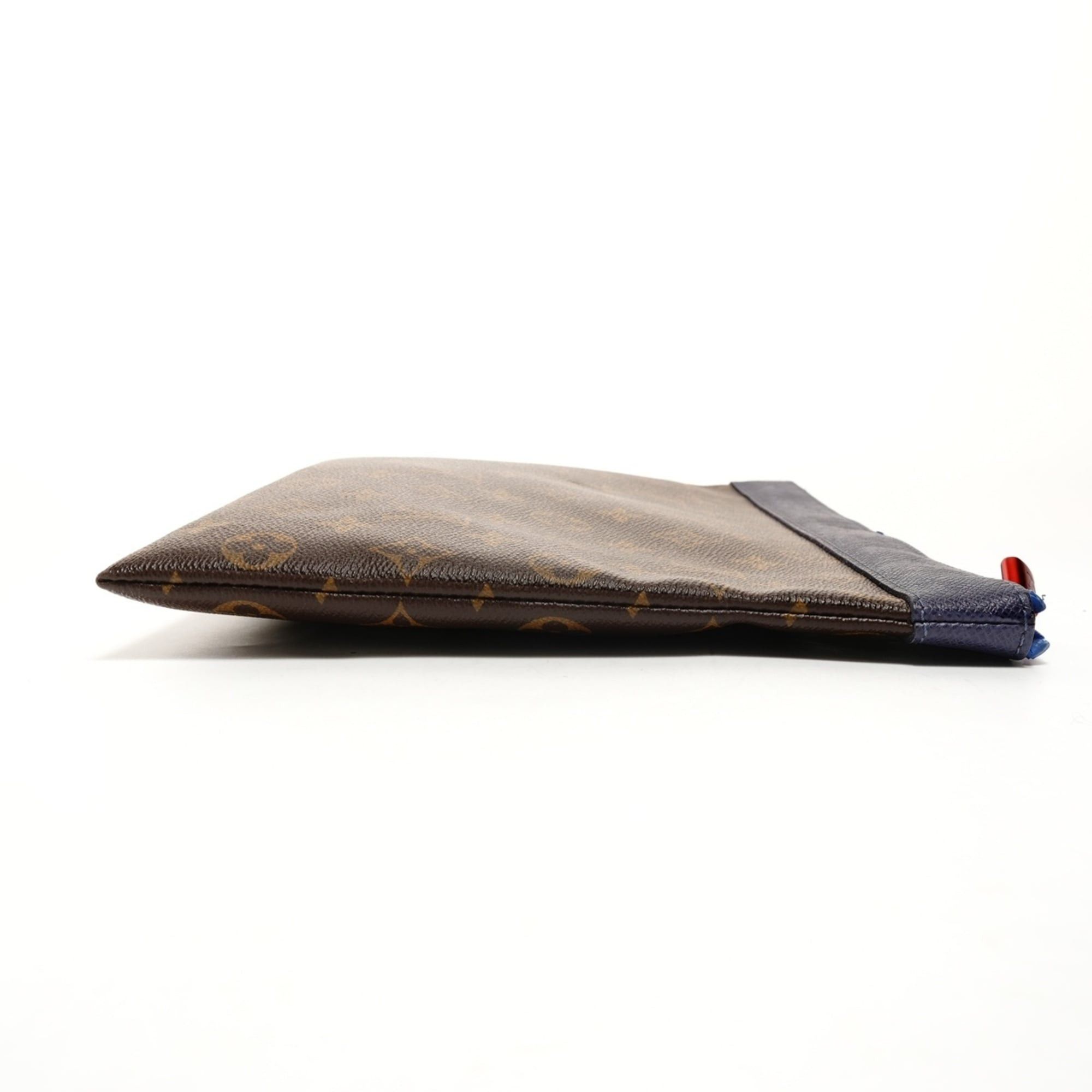 Louis Vuitton Louis Vuitton Monogram Pacific Pochette Apollo M63048 Clutch Bag, Brown, 2018 Size ONE SIZE - 4 Thumbnail