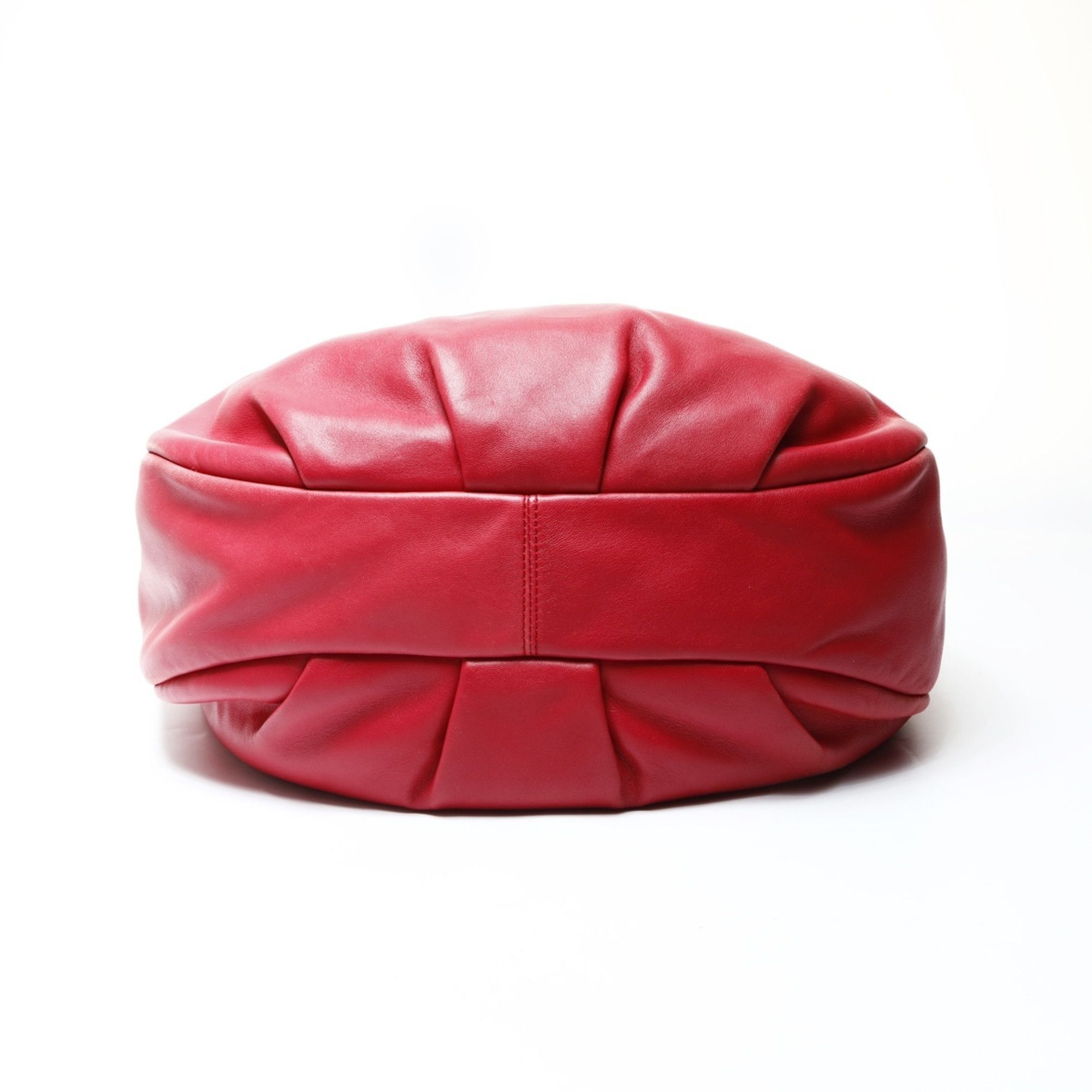 Loewe LOEWE Soft Leather Anagram Shoulder Bag in Red Size ONE SIZE - 8 Thumbnail