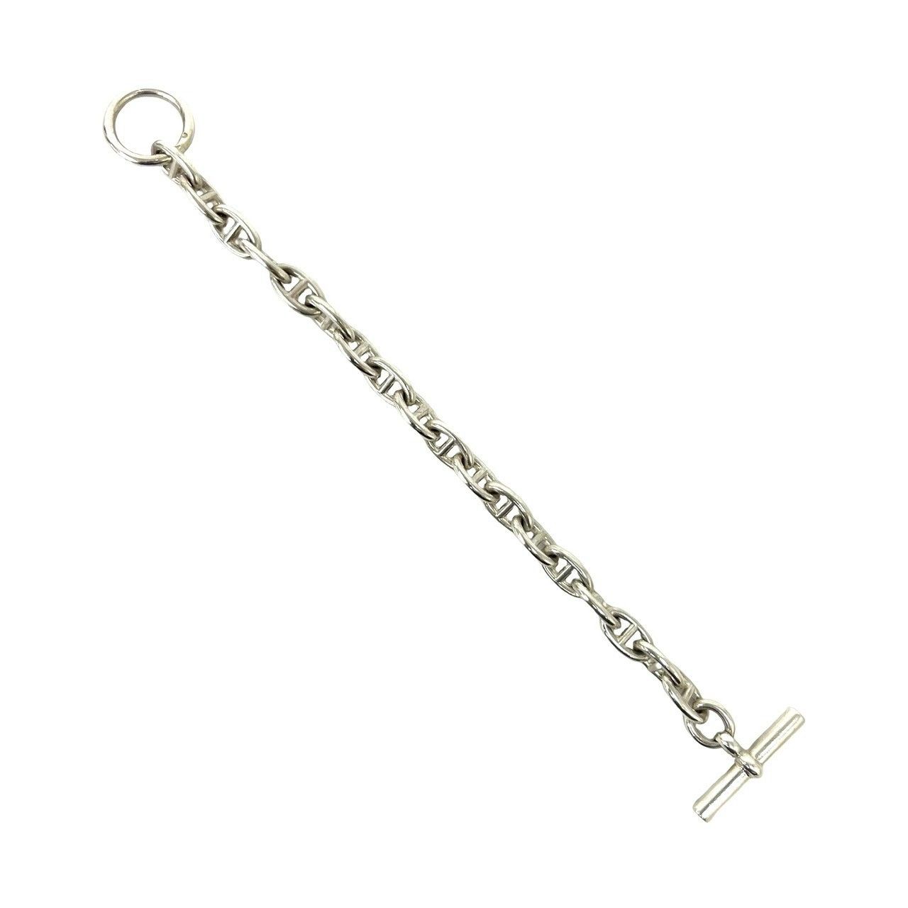 Hermes Hermes Hermes Chaine d’Ancre PM Silver Bracelet Precious Metal Bracelet DUTY FREE for USA Size ONE SIZE - 8 Thumbnail