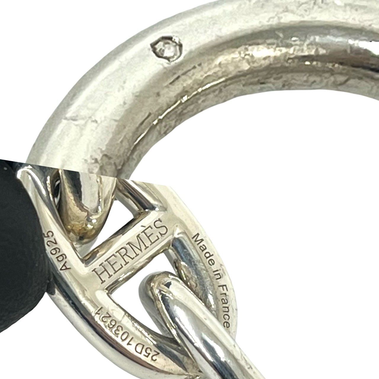 Hermes Hermes Hermes Chaine d’Ancre PM Silver Bracelet Precious Metal Bracelet DUTY FREE for USA Size ONE SIZE - 4 Thumbnail
