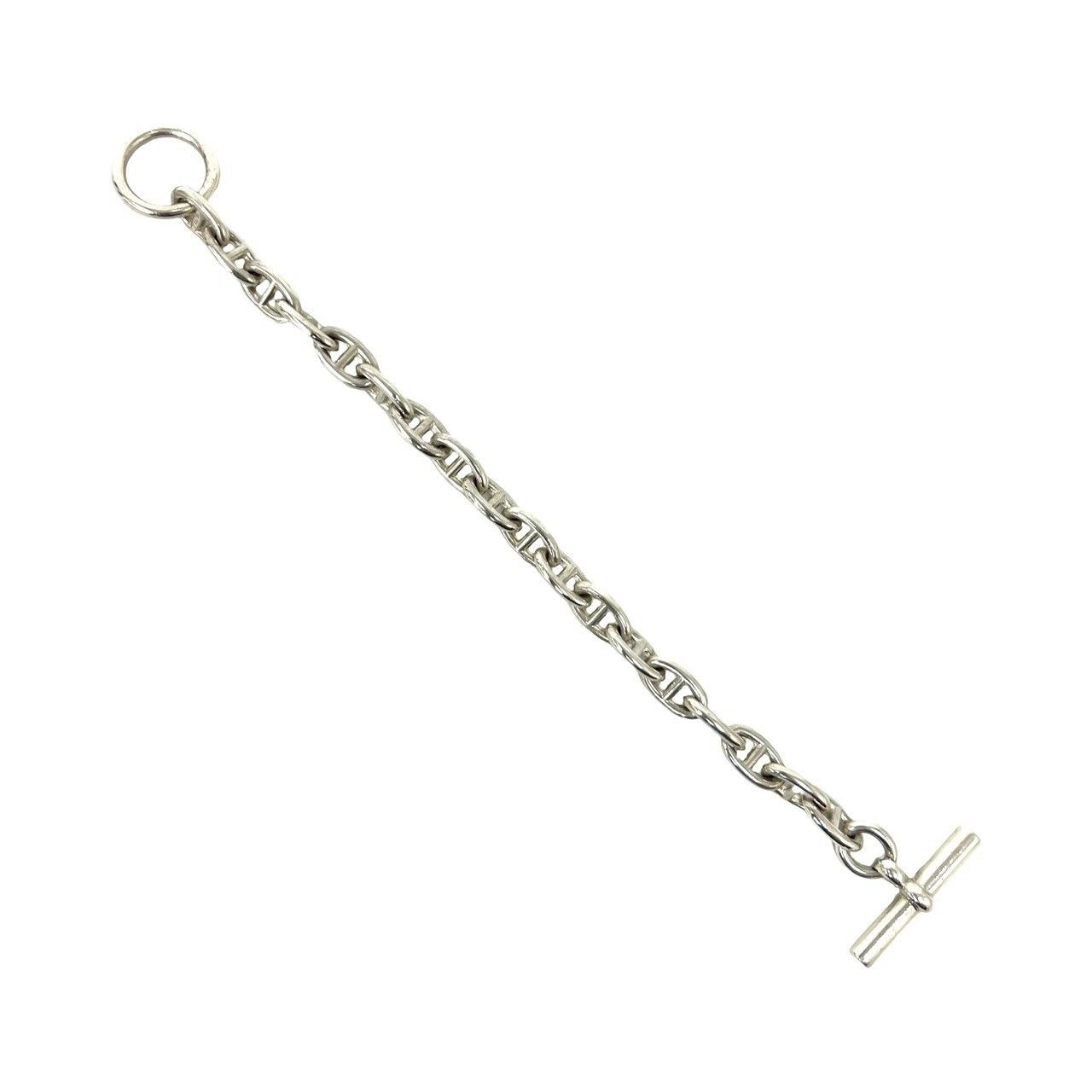 Hermes Hermes Hermes Chaine d’Ancre PM Silver Bracelet Precious Metal Bracelet DUTY FREE for USA Size ONE SIZE - 7 Thumbnail