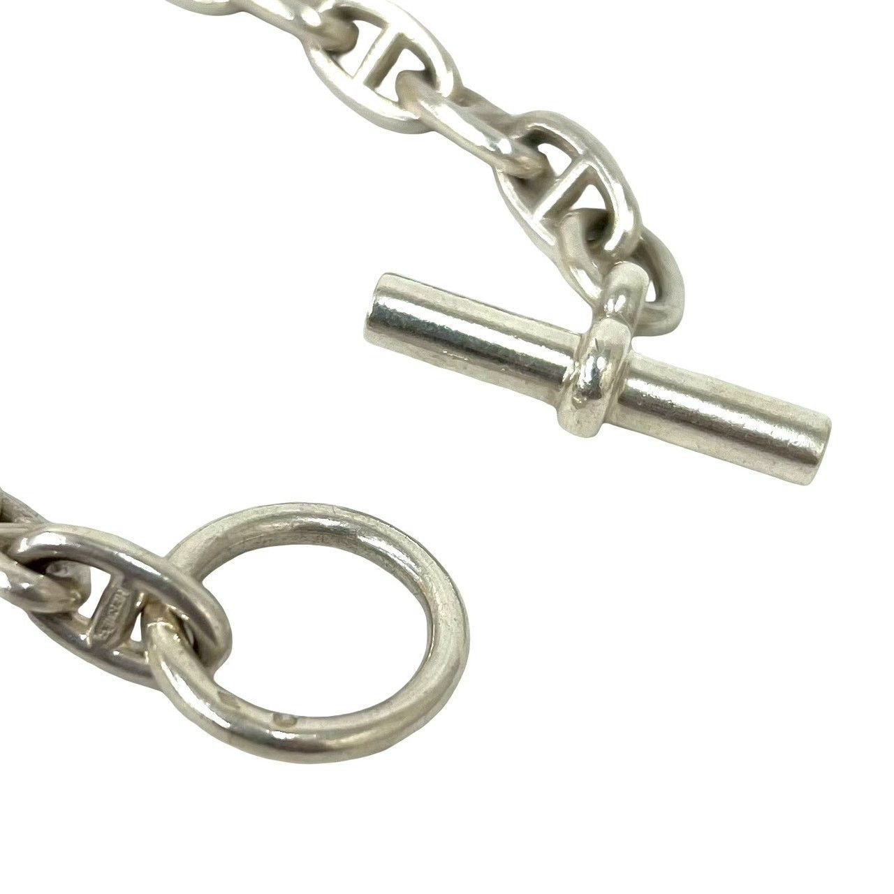 Hermes Hermes Hermes Chaine d’Ancre PM Silver Bracelet Precious Metal Bracelet DUTY FREE for USA Size ONE SIZE - 6 Thumbnail