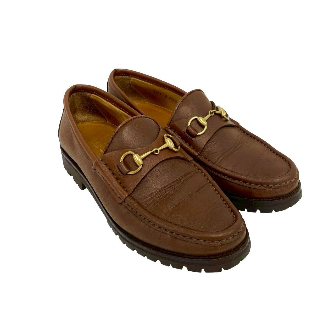 Gucci Gucci Gucci Leather Loafers Leather Shoes DUTY FREE for USA Size ONE SIZE - 2 Thumbnail