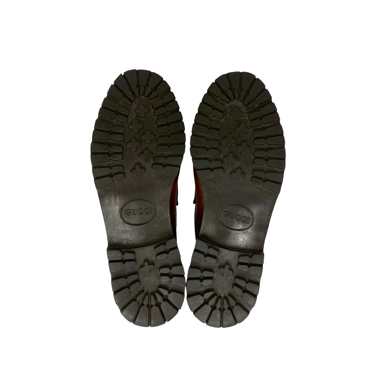 Gucci Gucci Gucci Leather Loafers Leather Shoes DUTY FREE for USA Size ONE SIZE - 7 Thumbnail