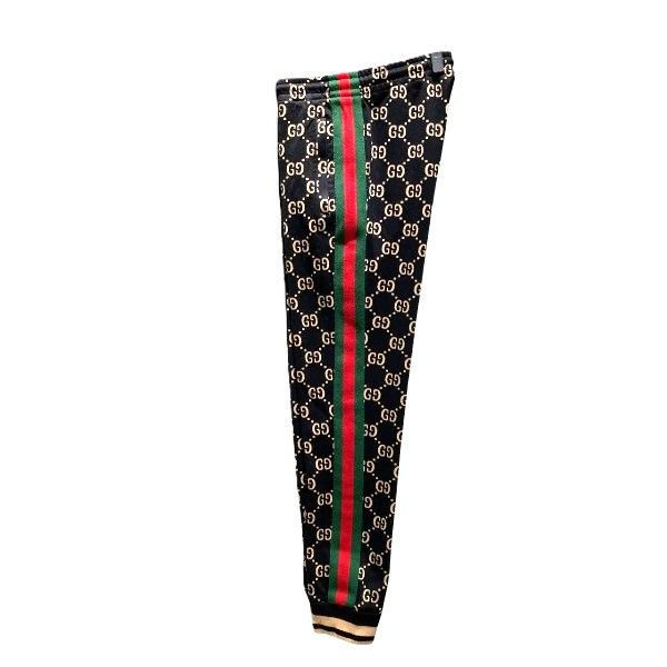 Gucci Gucci Gucci Jumbo GG Cotton Pants Textile Pants 695976 DUTY FREE for USA Size ONE SIZE - 3 Thumbnail