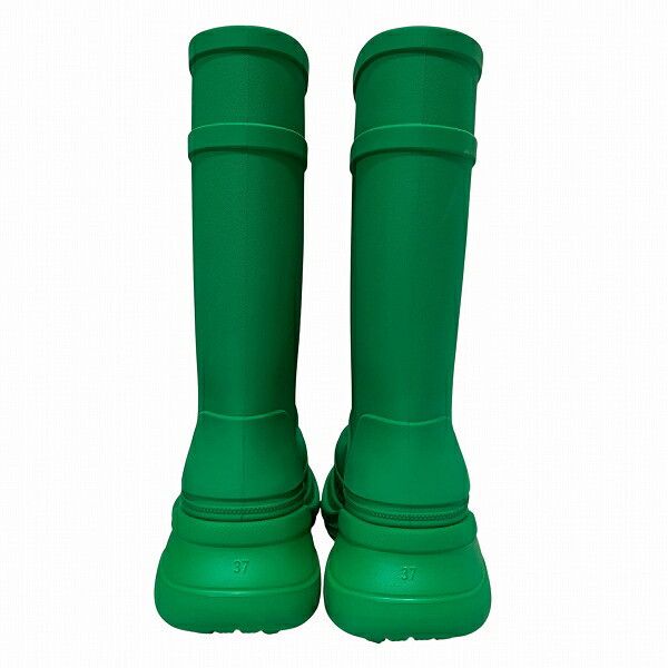 Balenciaga Balenciaga Balenciaga Crocs Rubber Long Rain Boots Plastic / Synthetic Shoes DUTY FREE for USA Size ONE SIZE - 2 Thumbnail