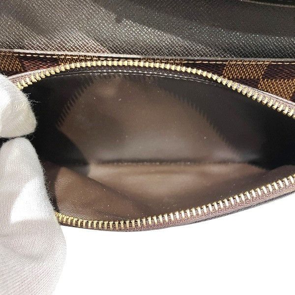 Louis Vuitton Louis Vuitton Louis Vuitton Portefeuille Emilie Damier Long Wallet Textile Long Wallet N63019 DUTY FREE for USA Size ONE SIZE - 6 Thumbnail
